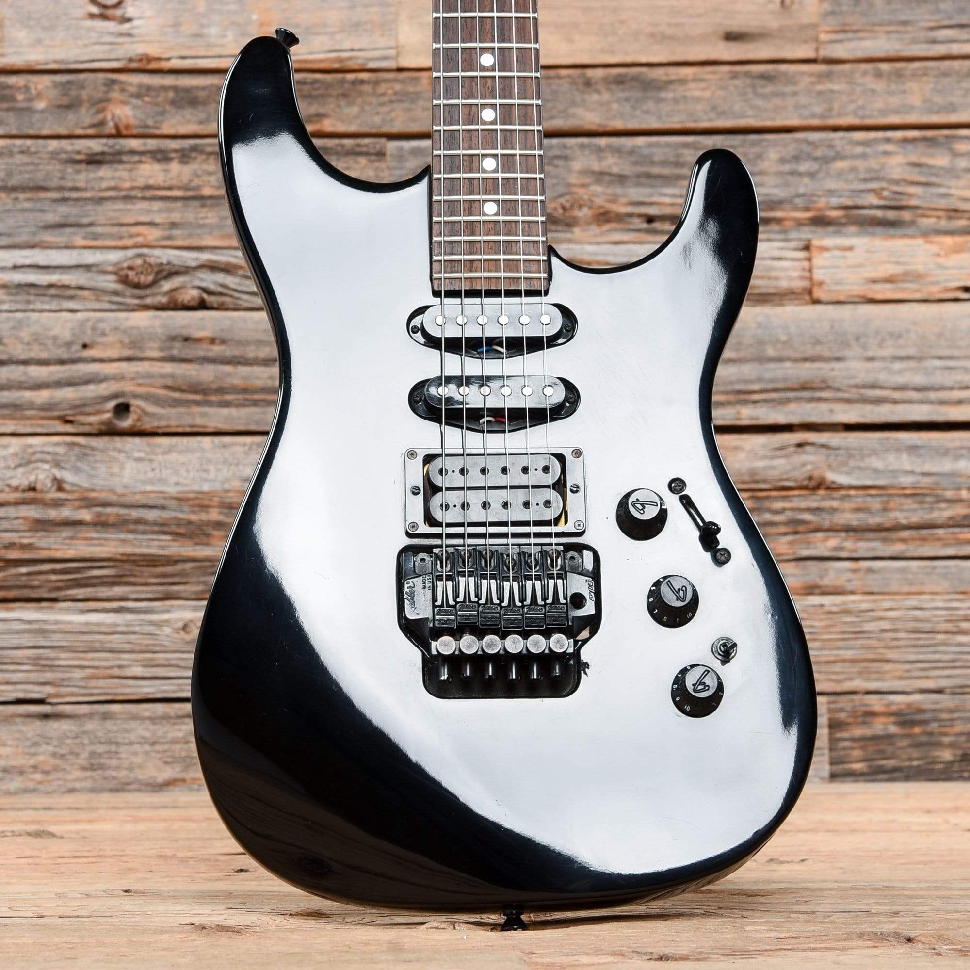 Fender HM Stratocaster Black 1989 Electric Guitars / Solid Body