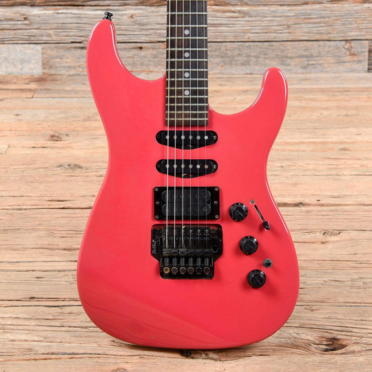 Fender HM Stratocaster Razzberry 1989 Electric Guitars / Solid Body