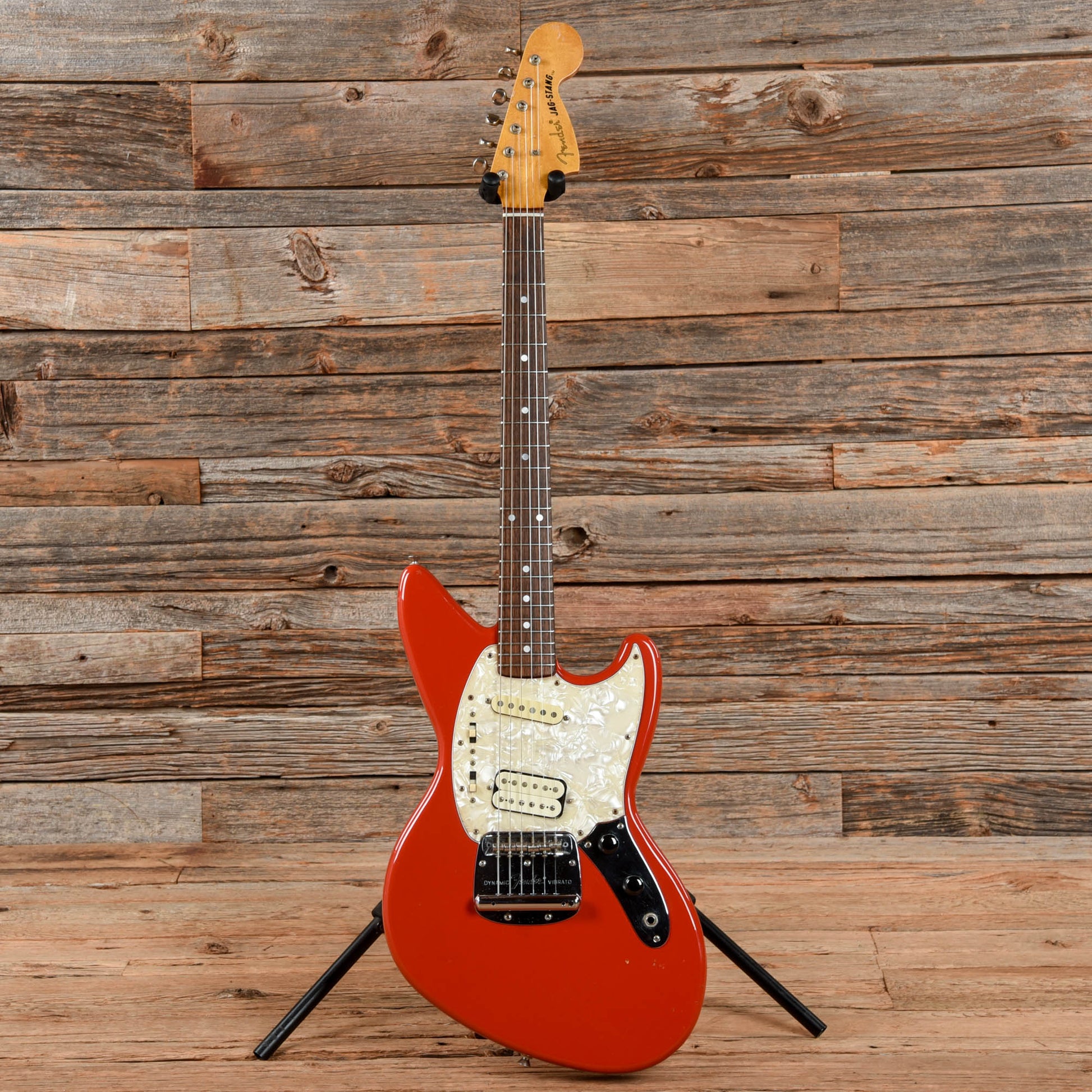 Fender Jag-Stang Fiesta Red 1996 Electric Guitars / Solid Body