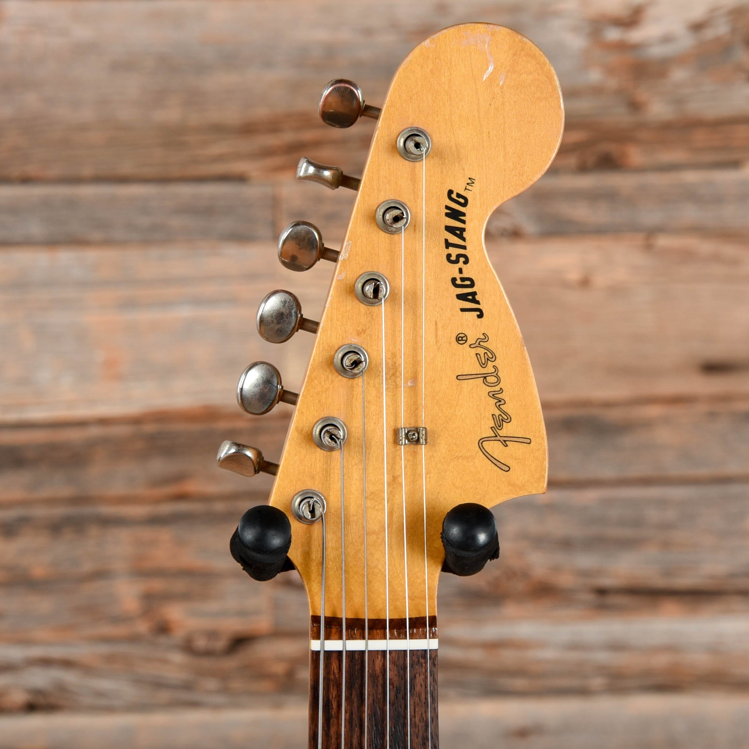 Fender Jag-Stang Fiesta Red Electric Guitars / Solid Body