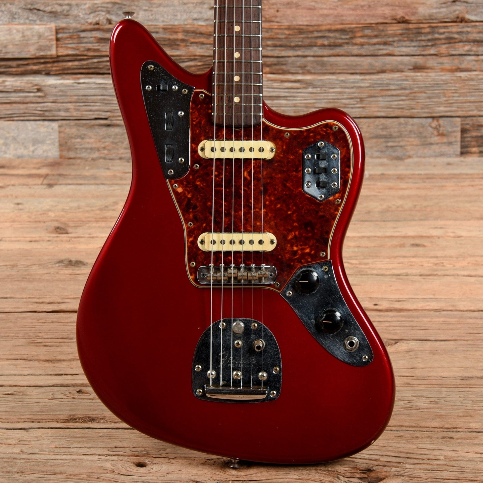 Fender Jaguar Candy Apple Red Refin 1963 Electric Guitars / Solid Body