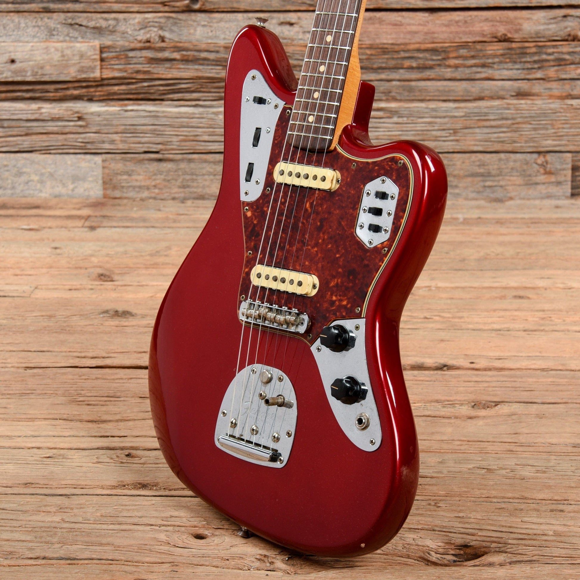 Fender Jaguar Candy Apple Red Refin 1963 Electric Guitars / Solid Body