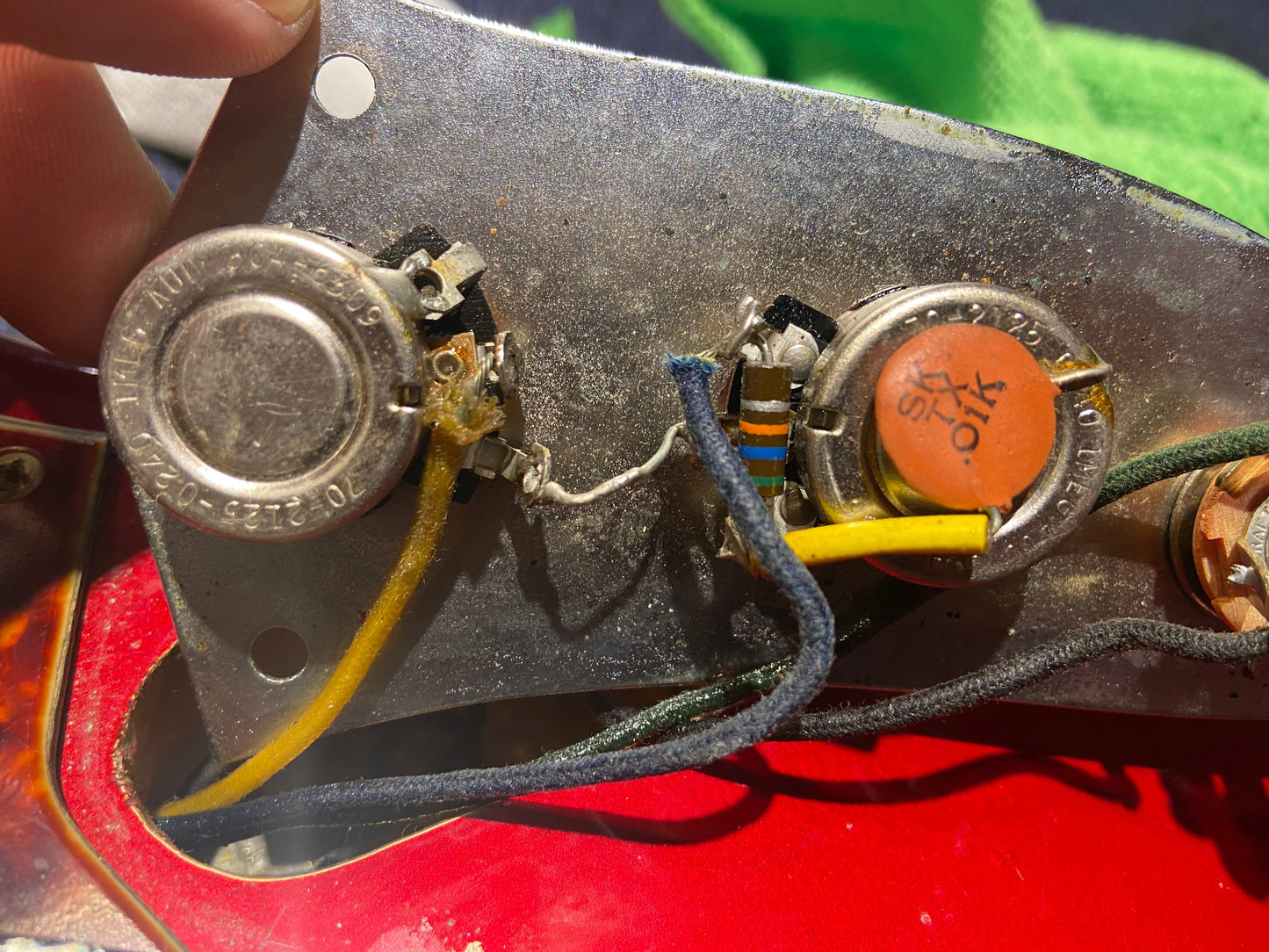 Fender Jaguar Candy Apple Red Refin 1963 Electric Guitars / Solid Body