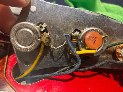 Fender Jaguar Candy Apple Red Refin 1963 Electric Guitars / Solid Body