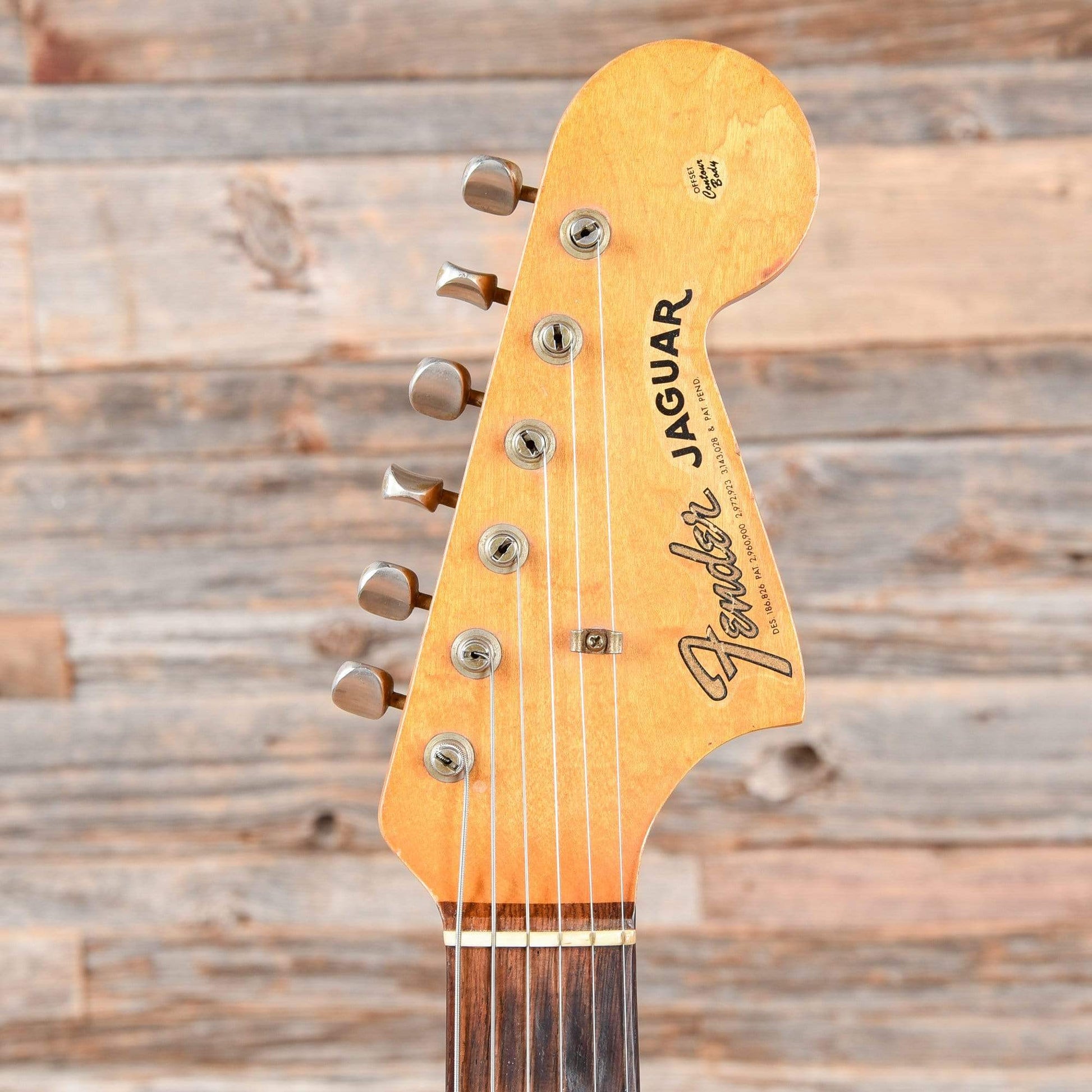 Fender Jaguar Sunburst 1965 Electric Guitars / Solid Body