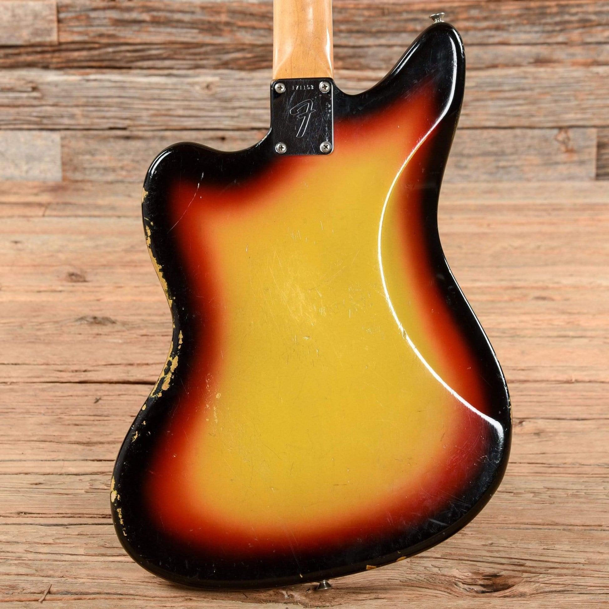 Fender Jaguar Sunburst 1966 Electric Guitars / Solid Body
