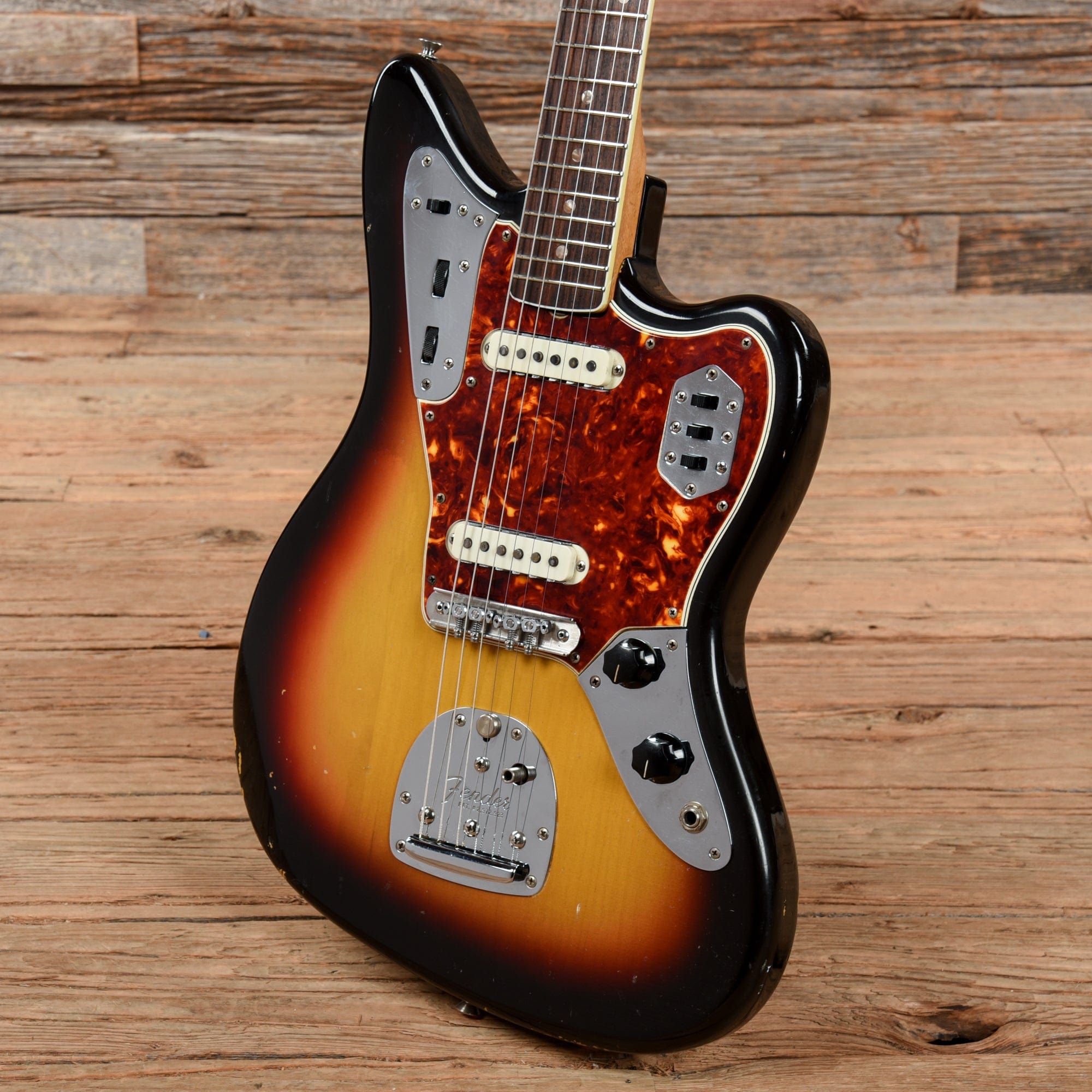 Fender Jaguar Sunburst 1966 Electric Guitars / Solid Body