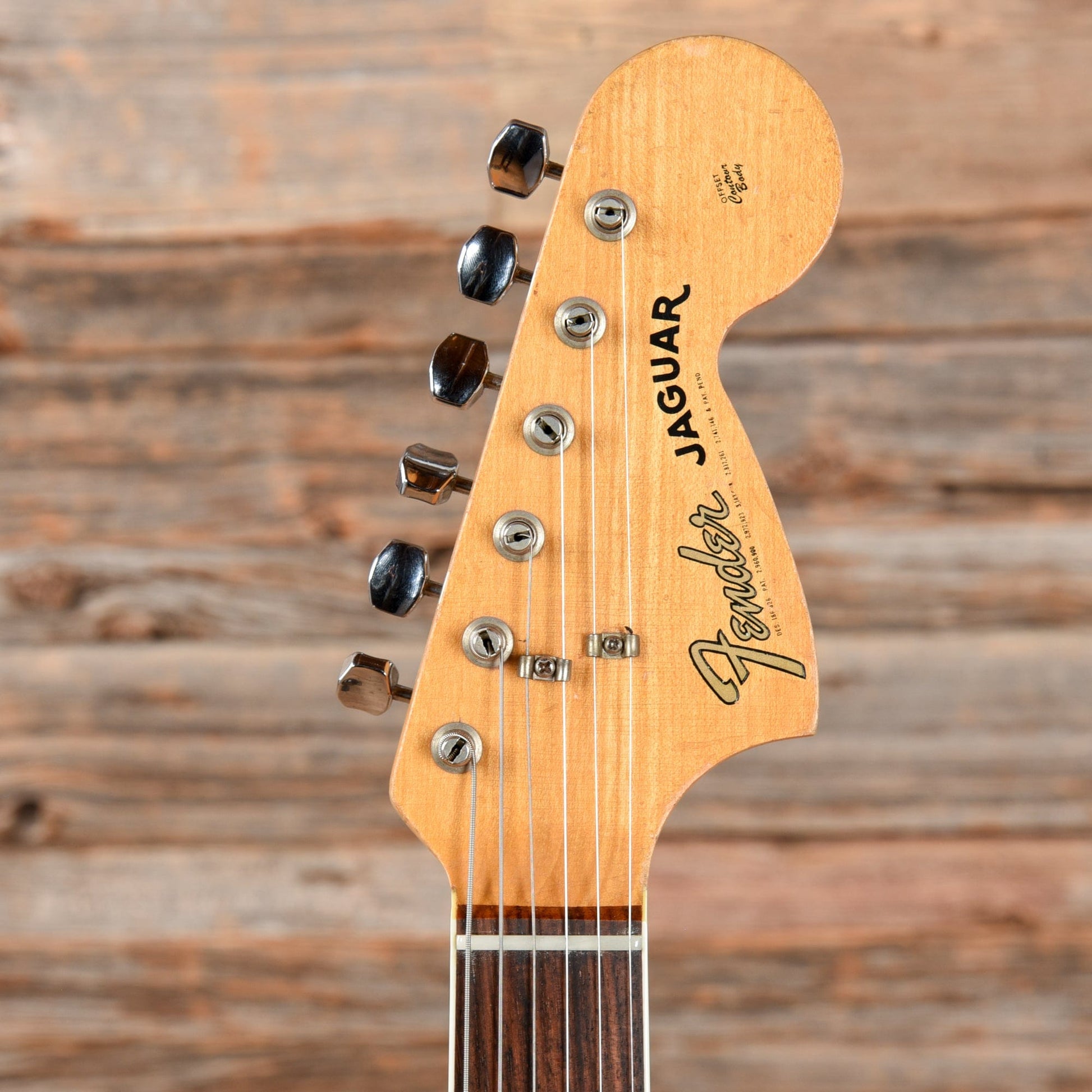 Fender Jaguar Sunburst 1966 Electric Guitars / Solid Body