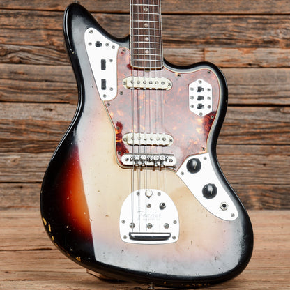 Fender Jaguar Sunburst 1966 Electric Guitars / Solid Body