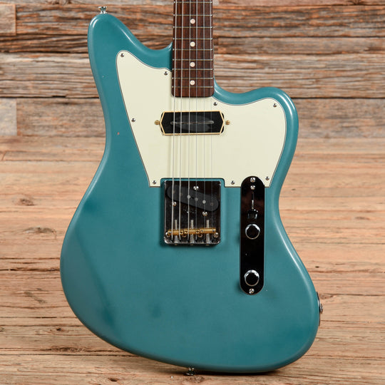 Fender Japan Mahogany Offset Telecaster Sherwood Green Refin 2018 Electric Guitars / Solid Body