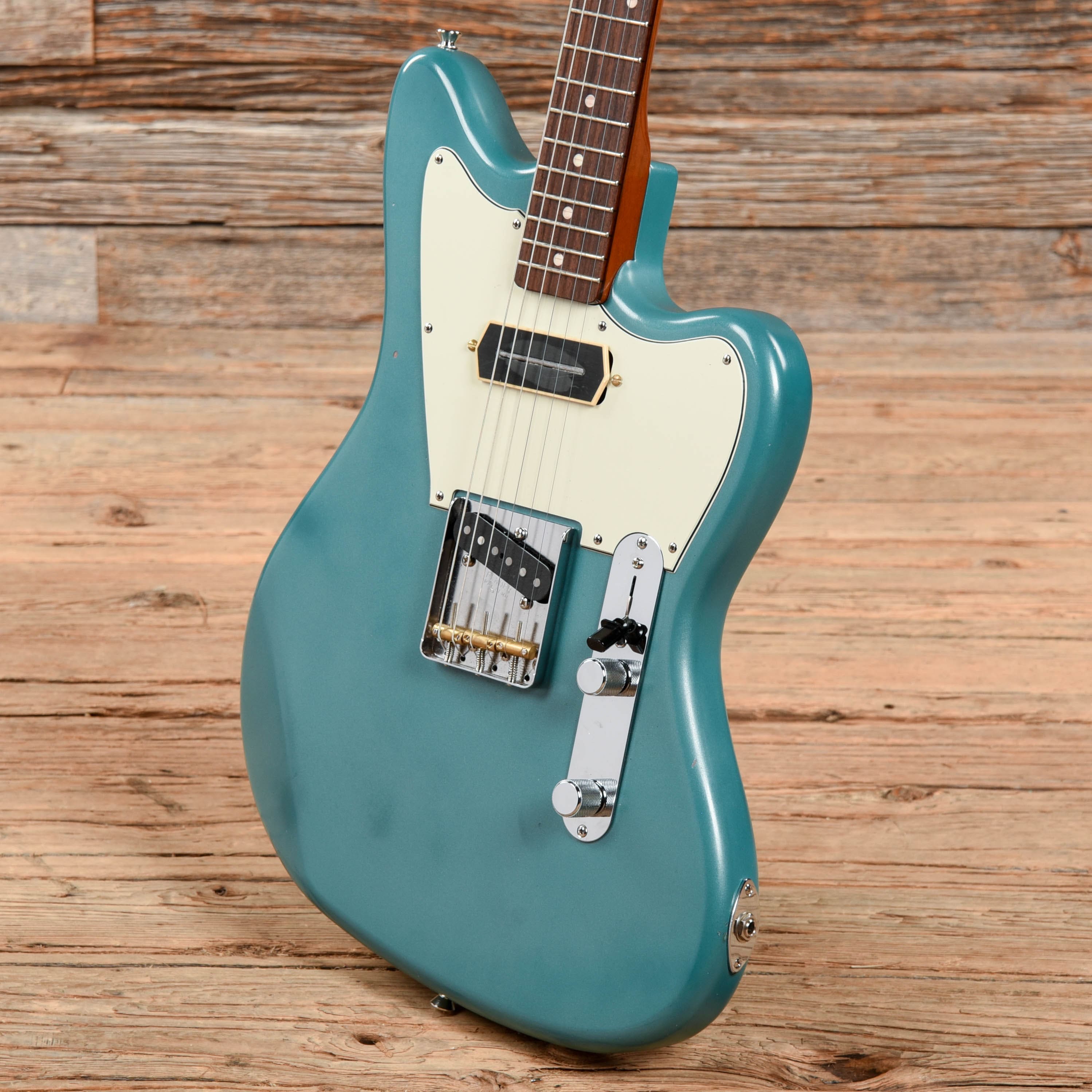 Fender Japan Mahogany Offset Telecaster Sherwood Green Refin 2018 Electric Guitars / Solid Body