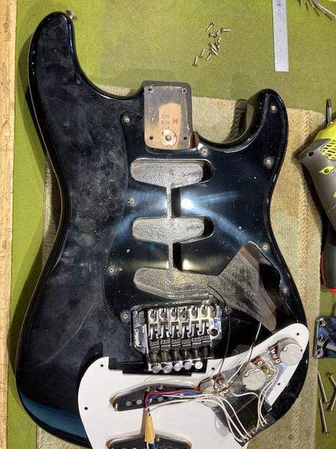 Fender Japan ST-57 1957 Stratocaster Reissue Black 1988 – Chicago Music ...