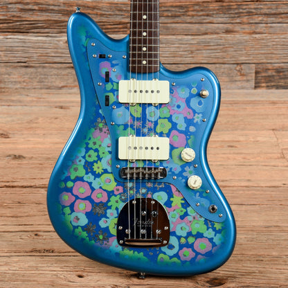 Fender Japan Traditional 60s Jazzmaster Blue Floral 2018 Electric Guitars / Solid Body