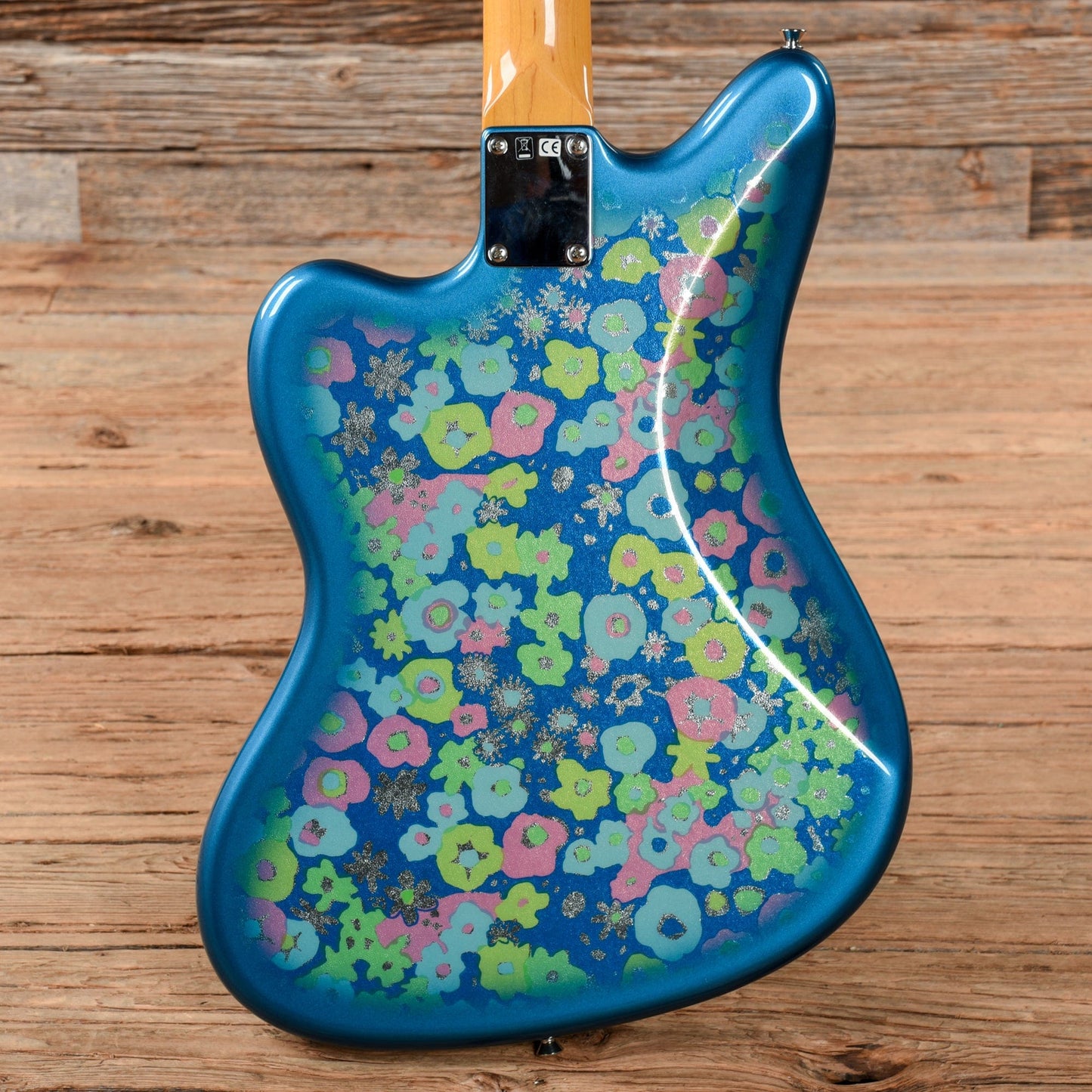 Fender Japan Traditional 60s Jazzmaster Blue Floral 2018 Electric Guitars / Solid Body