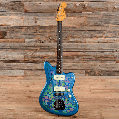 Fender Japan Traditional 60s Jazzmaster Blue Floral 2018 Electric Guitars / Solid Body