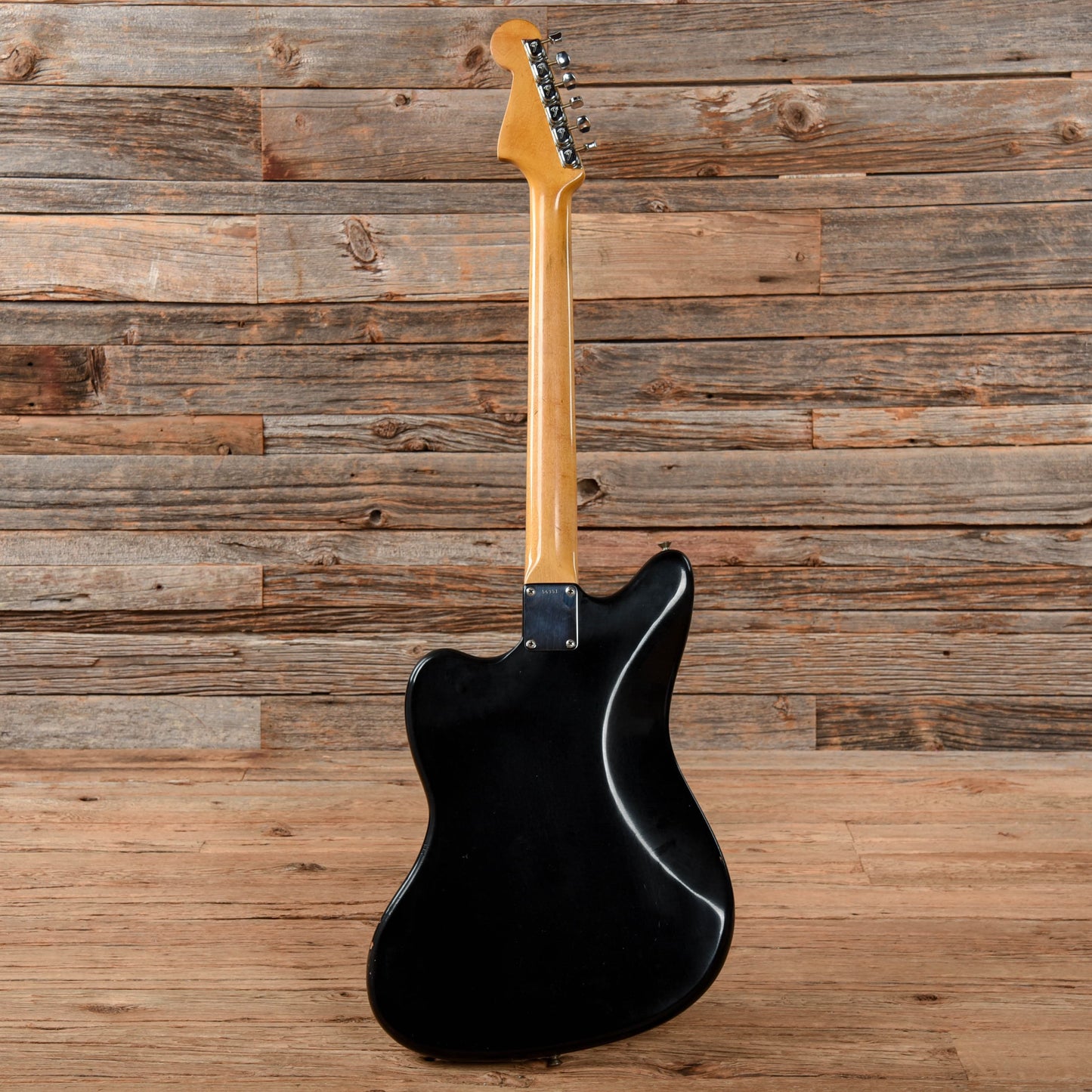 Fender Jazzmaster Black Over Sunburst Refin 1961 Electric Guitars / Solid Body