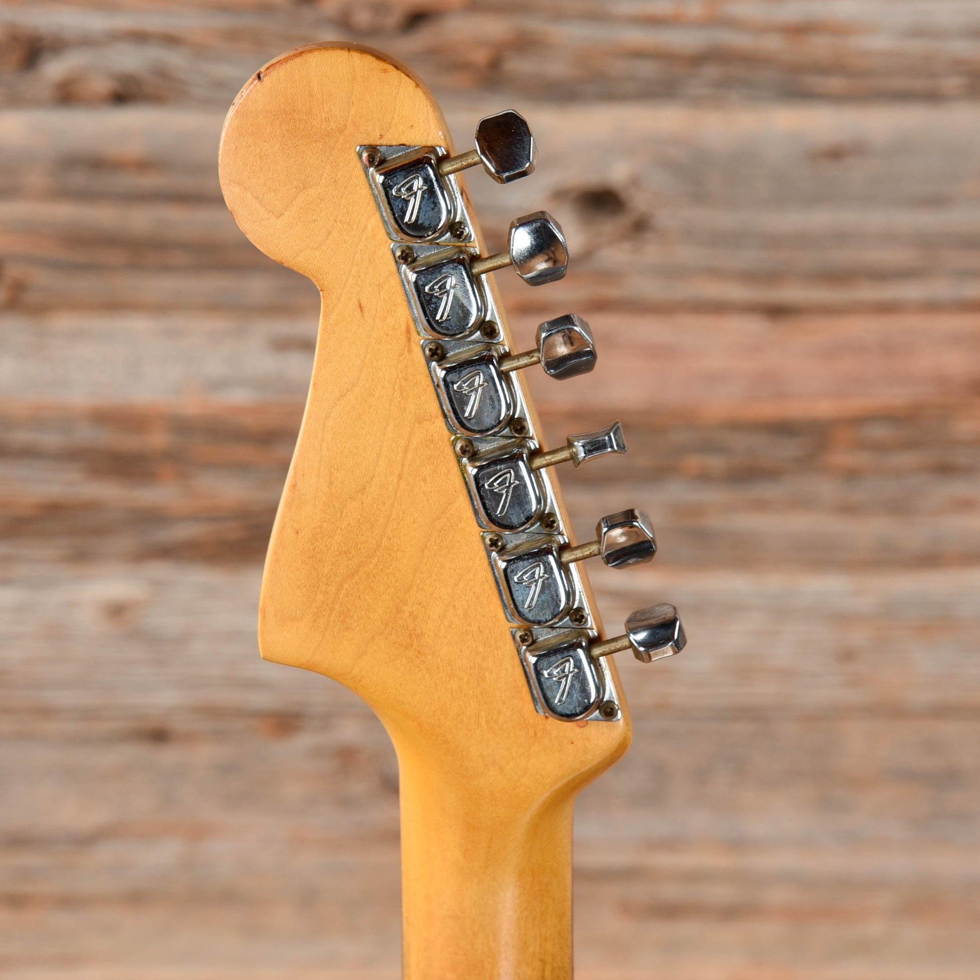 Fender Jazzmaster Black Over Sunburst Refin 1961 Electric Guitars / Solid Body