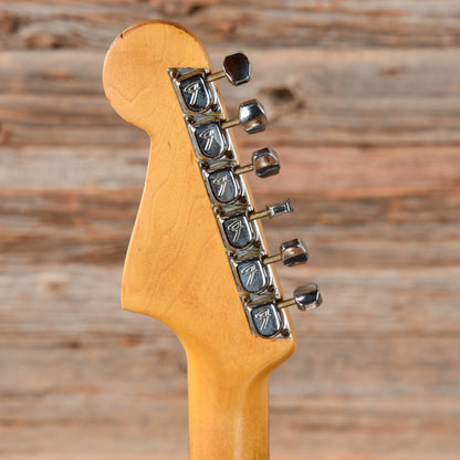 Fender Jazzmaster Black Over Sunburst Refin 1961 Electric Guitars / Solid Body