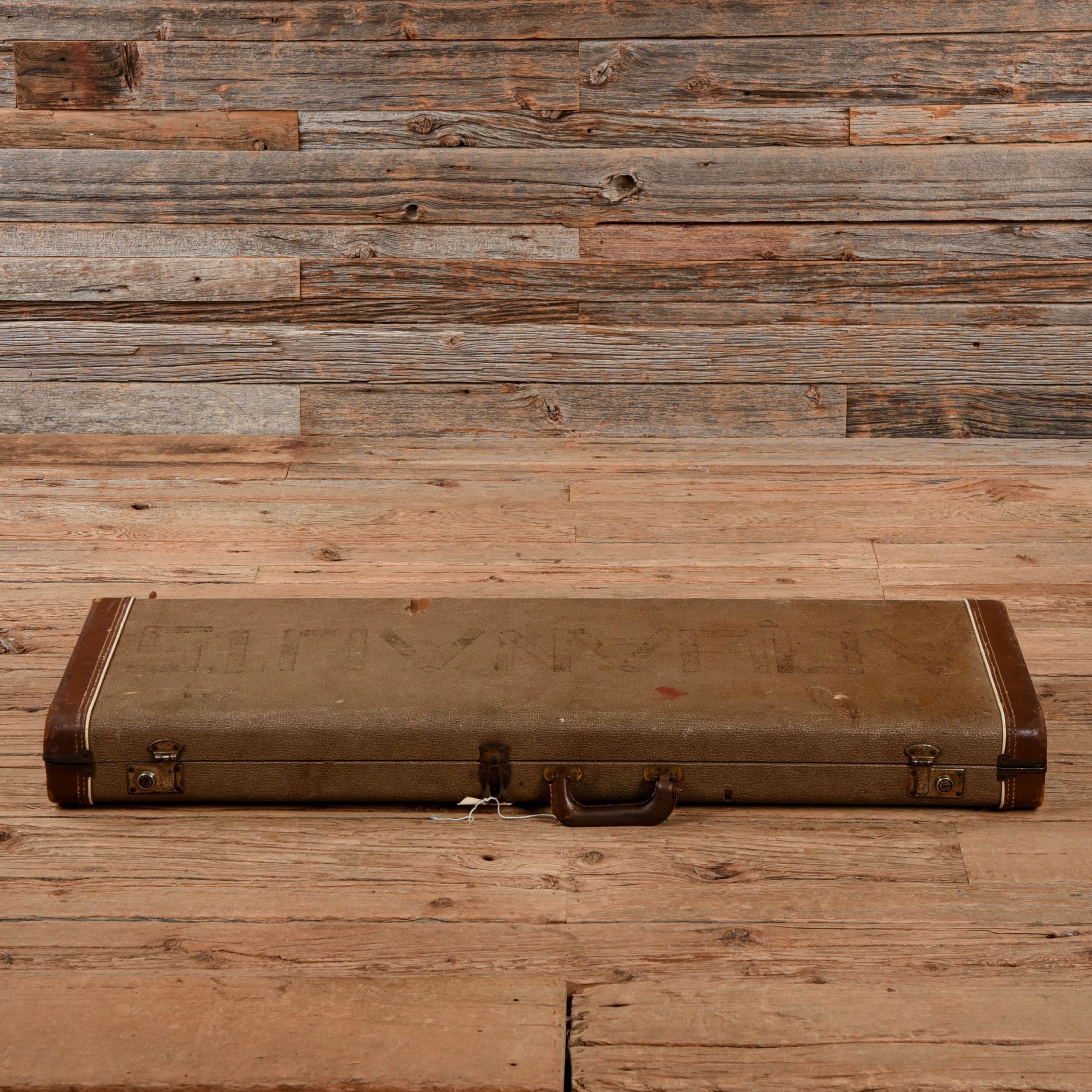 Fender Jazzmaster Black Over Sunburst Refin 1961 Electric Guitars / Solid Body