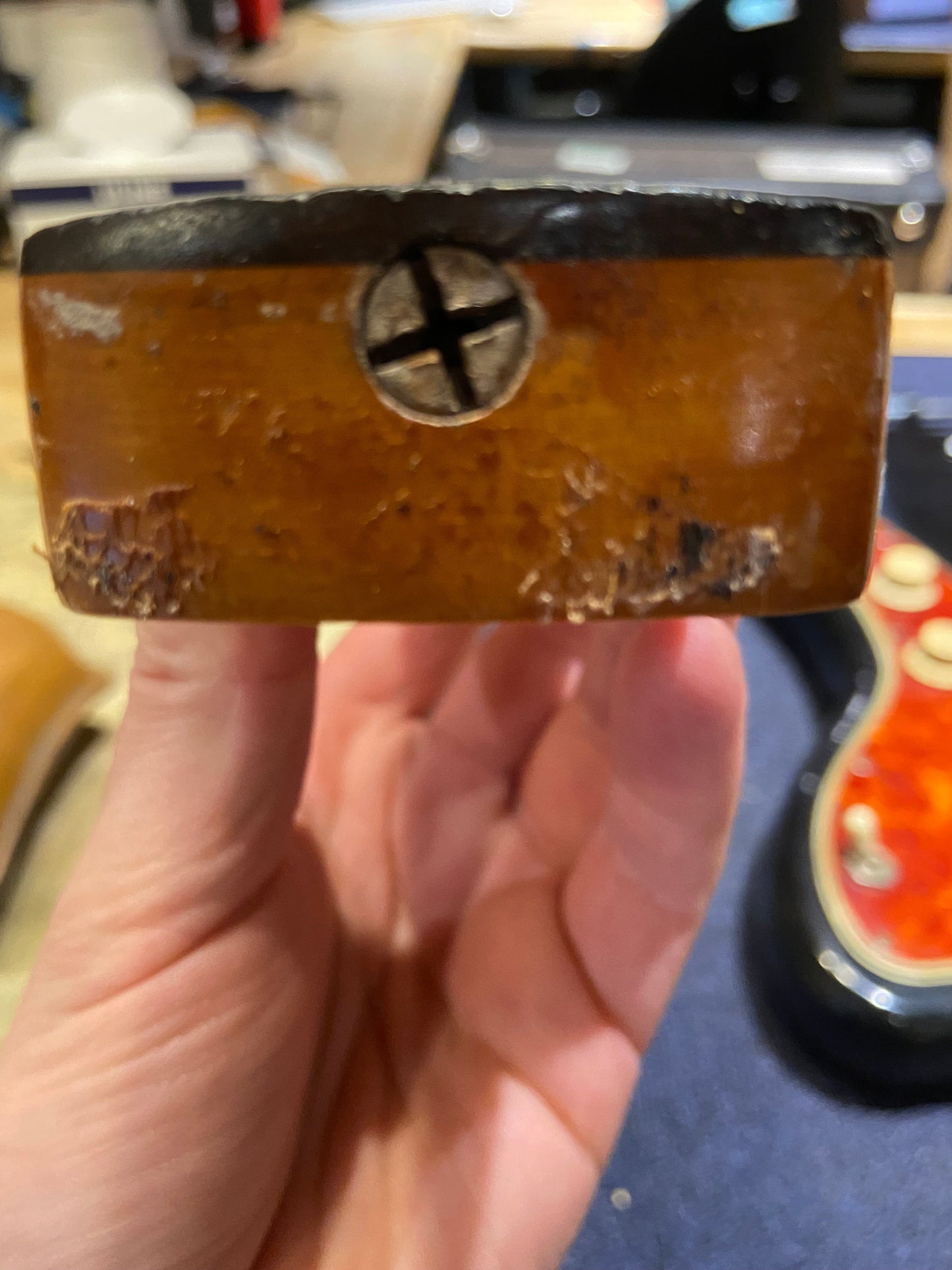 Fender Jazzmaster Black Over Sunburst Refin 1961 Electric Guitars / Solid Body