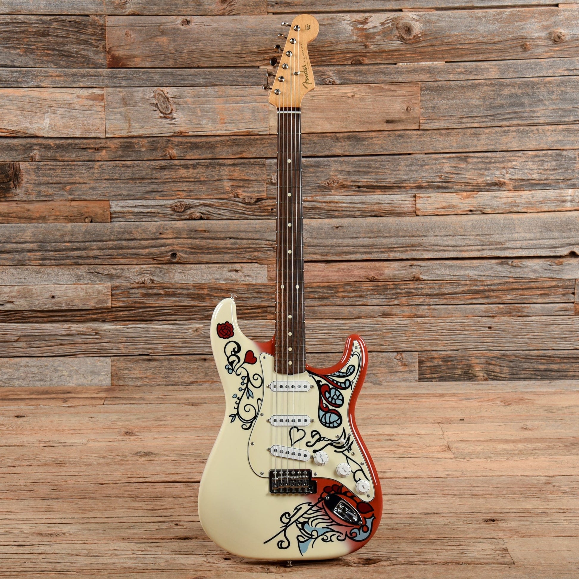 Fender Jimi Hendrix Monterey Artist Series Signature Stratocaster Monterey Graphic 2017 Electric Guitars / Solid Body