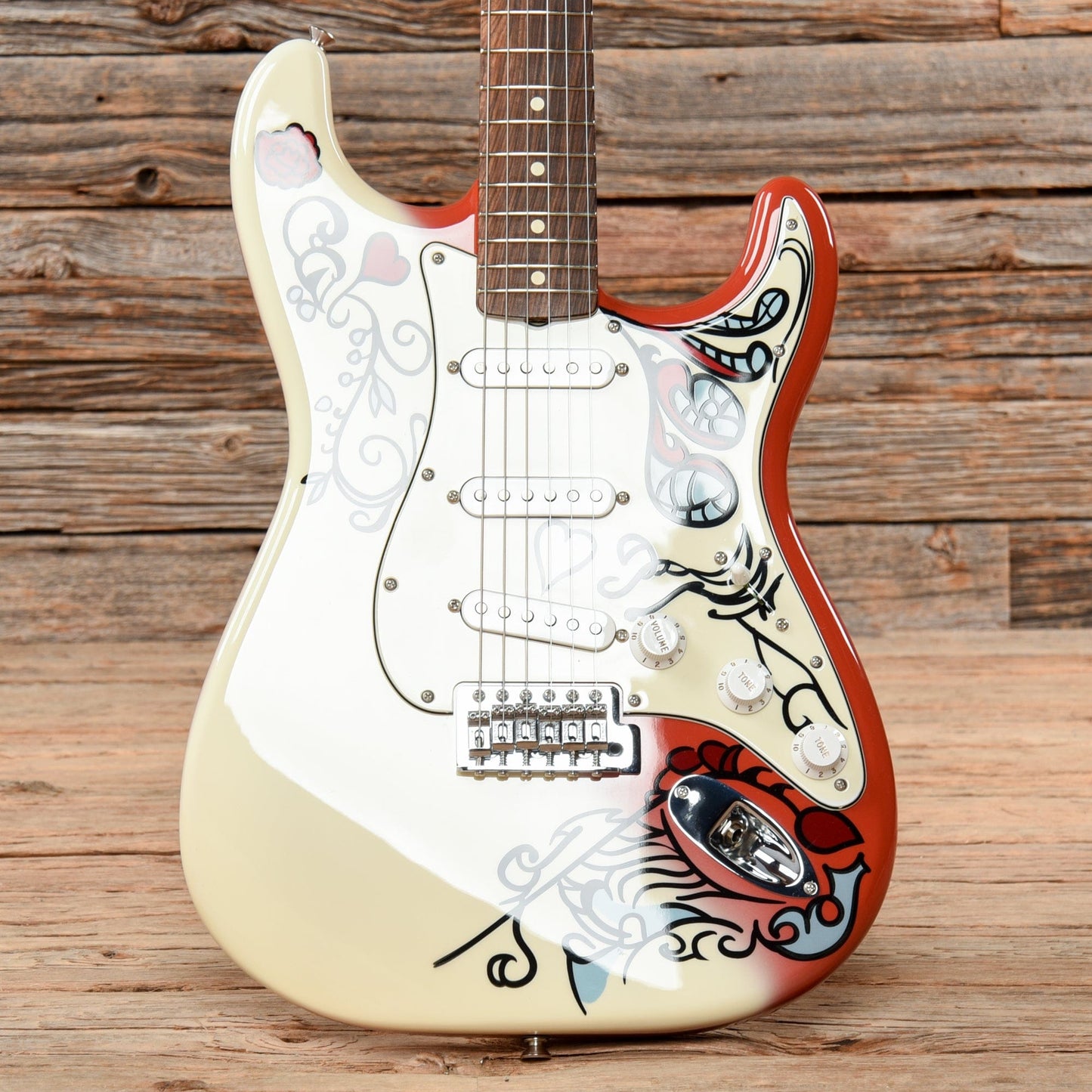 Fender Jimi Hendrix Monterey Artist Series Signature Stratocaster Monterey Graphic 2017 Electric Guitars / Solid Body