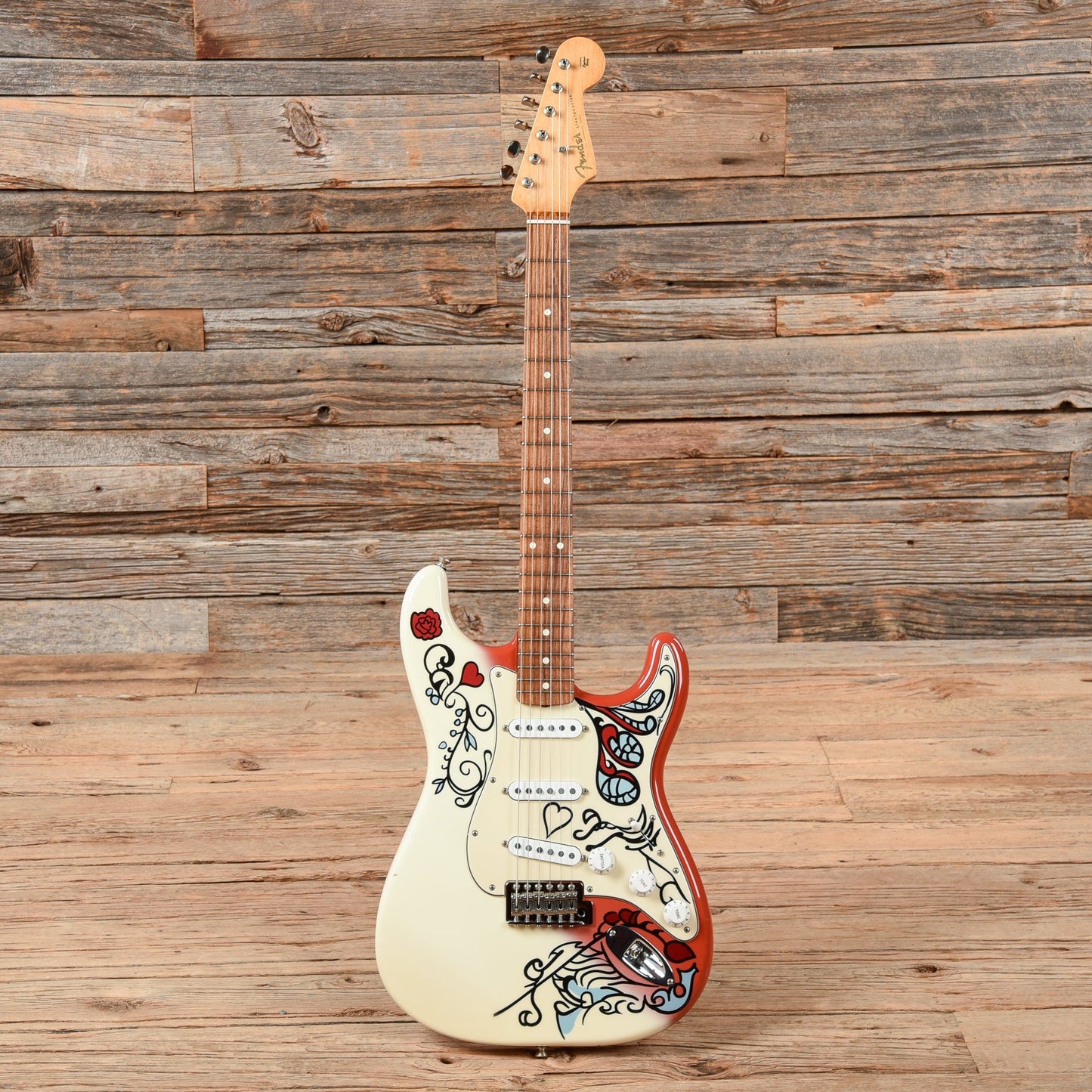 Fender Jimi Hendrix Monterey Artist Series Signature Stratocaster Monterey Graphics 2017 Electric Guitars / Solid Body