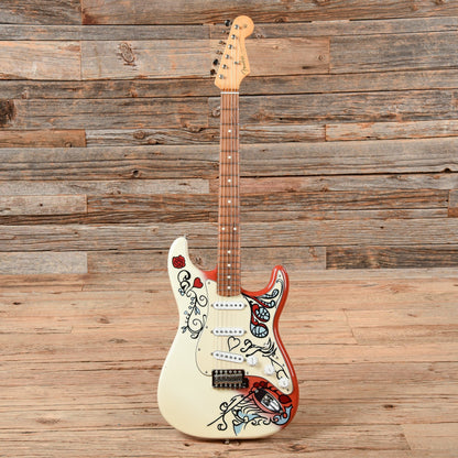 Fender Jimi Hendrix Monterey Artist Series Signature Stratocaster Monterey Graphics 2017 Electric Guitars / Solid Body
