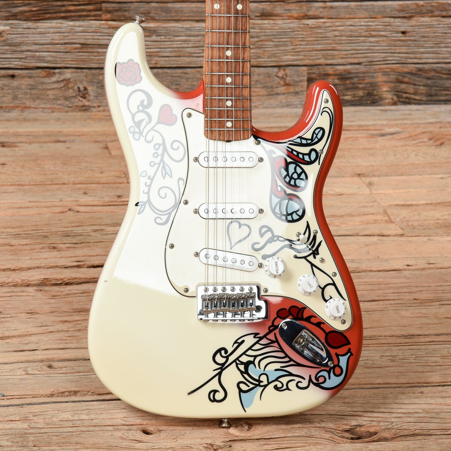 Fender Jimi Hendrix Monterey Artist Series Signature Stratocaster Monterey Graphics 2017 Electric Guitars / Solid Body