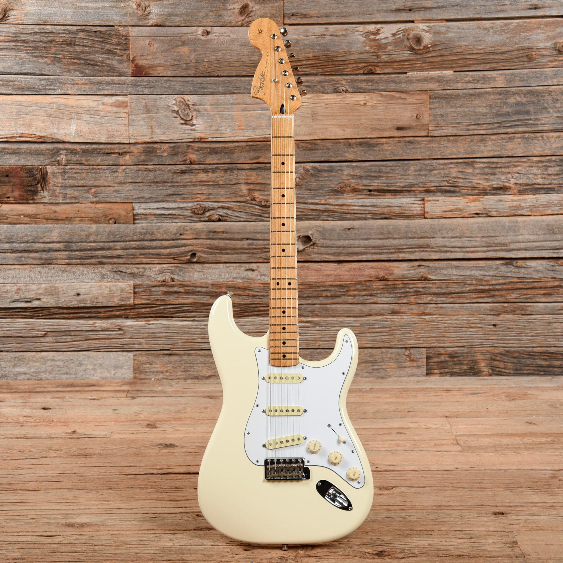 Fender Jimi Hendrix Stratocaster Olympic White 2015 Electric Guitars / Solid Body