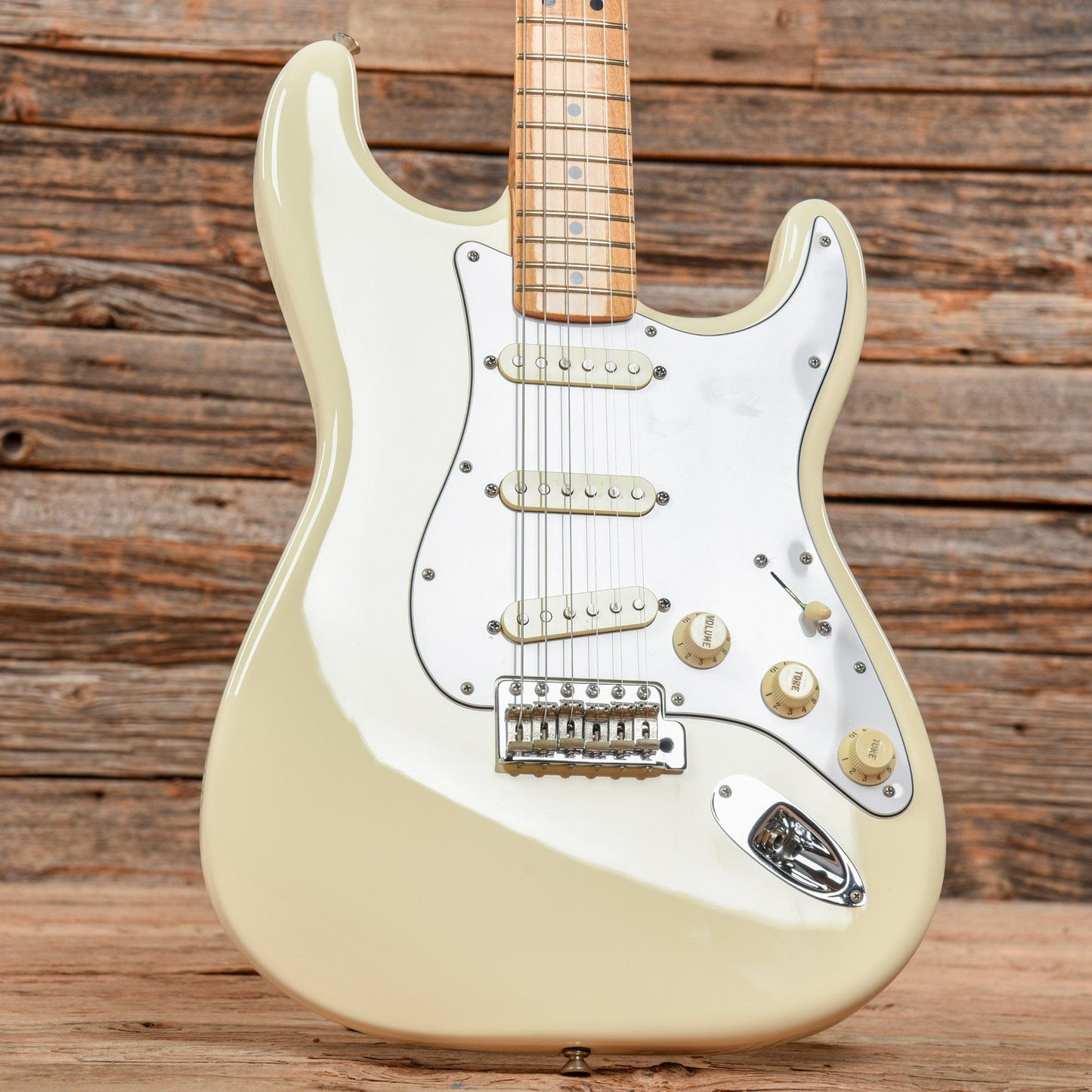Fender Jimi Hendrix Stratocaster Olympic White 2015 Electric Guitars / Solid Body
