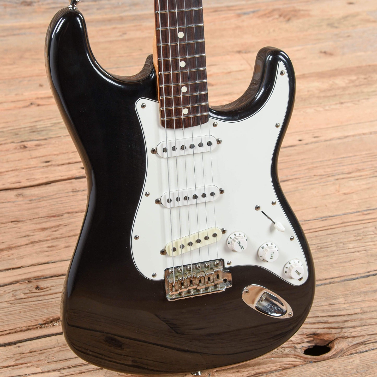 Fender Jimi Hendrix Voodoo Stratocaster Black 2001 Electric Guitars / Solid Body