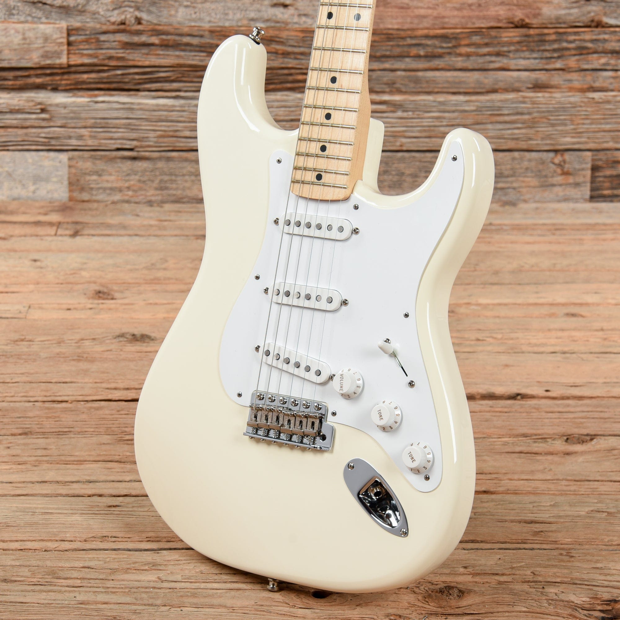 Fender Jimmie Vaughan Tex-Mex Stratocaster Olympic White 2018 Electric Guitars / Solid Body