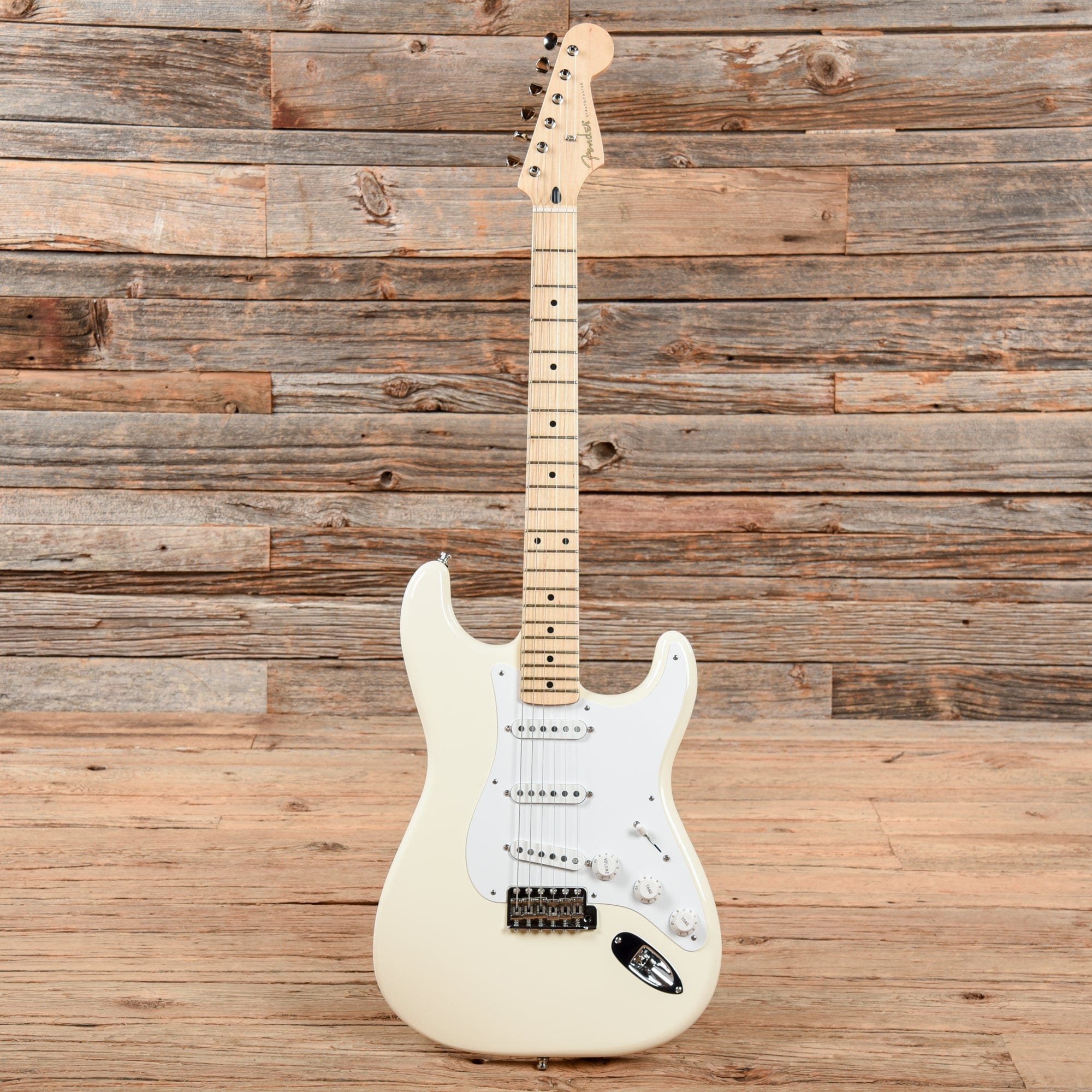 Fender Jimmie Vaughan Tex-Mex Stratocaster Olympic White 2018 Electric Guitars / Solid Body