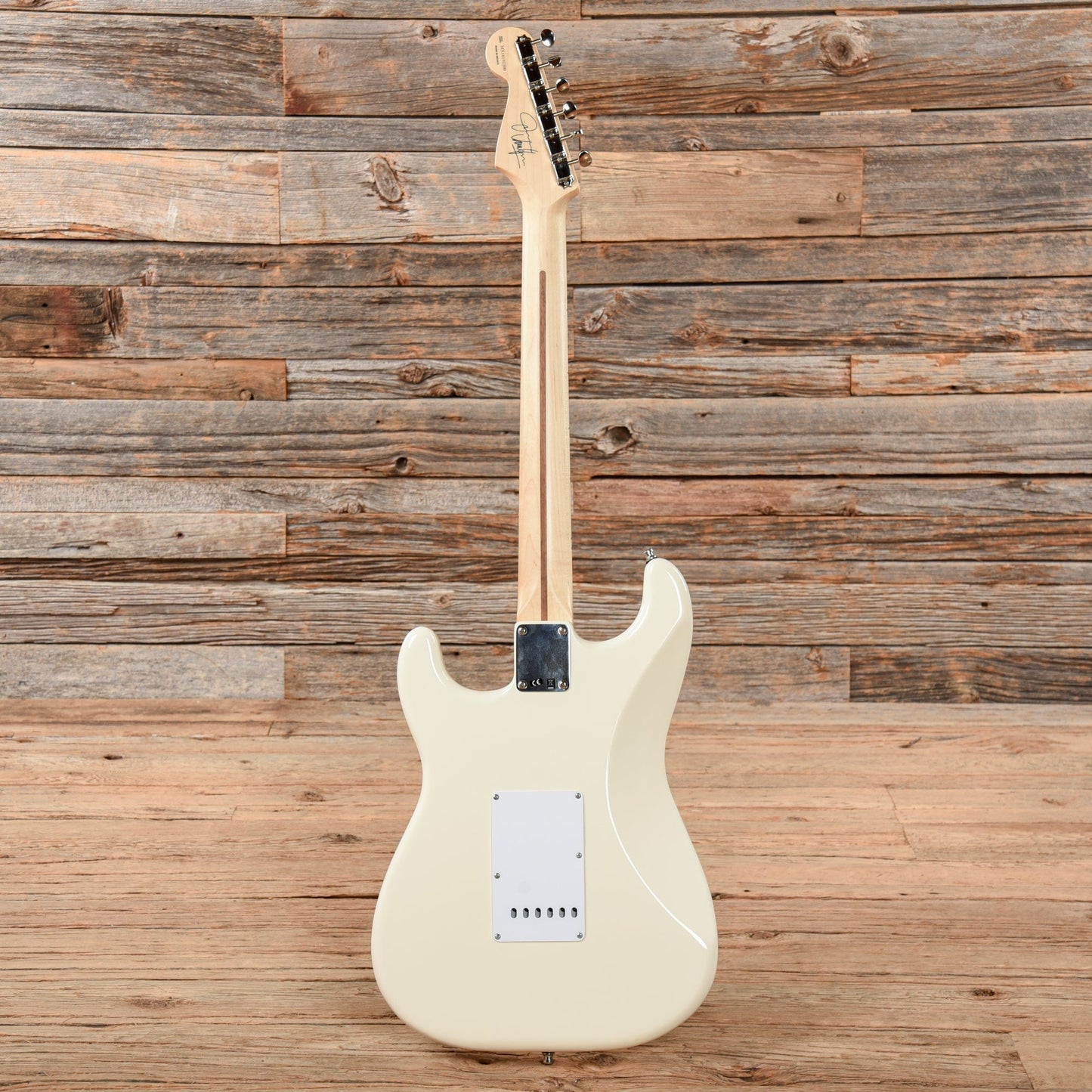 Fender Jimmie Vaughan Tex-Mex Stratocaster Olympic White 2018 Electric Guitars / Solid Body