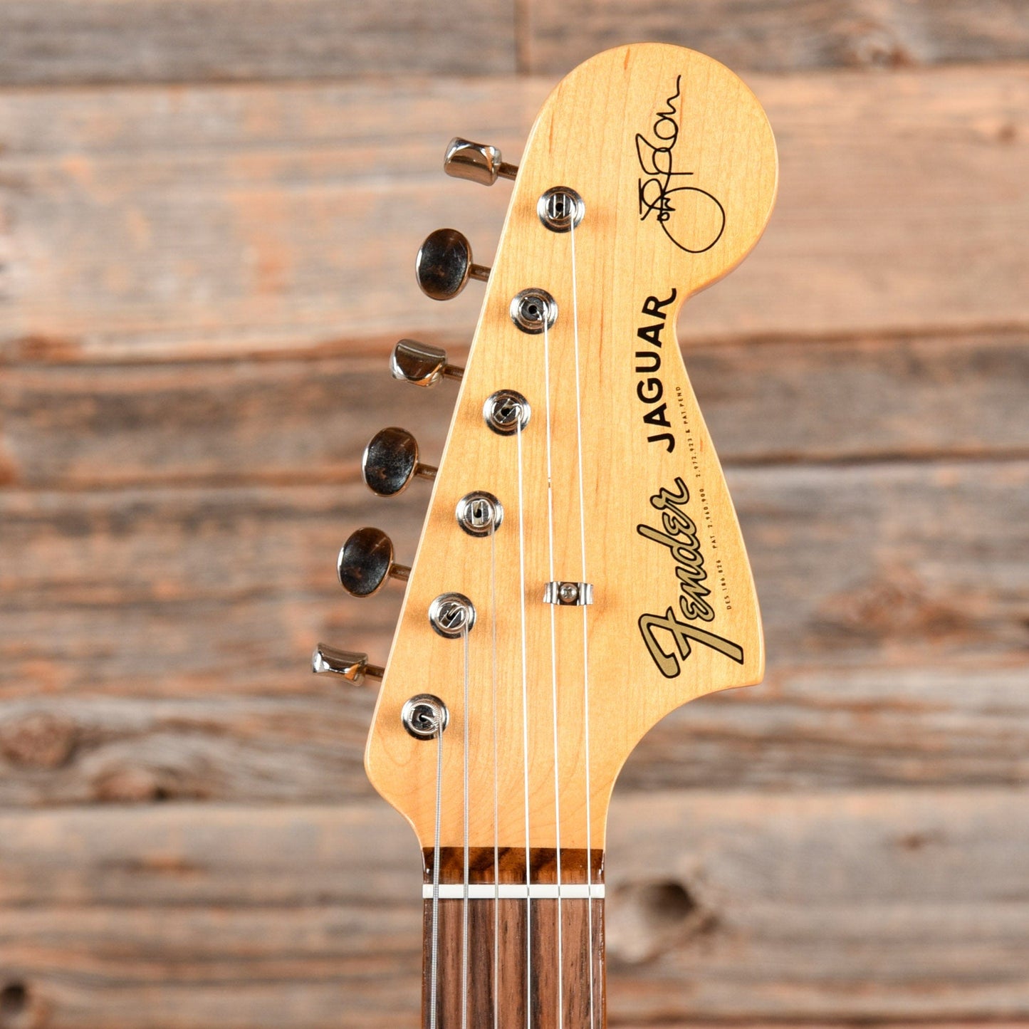 Fender Johnny Marr Signature Jaguar Olympic White 2013 Electric Guitars / Solid Body