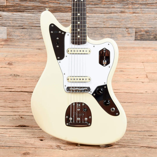 Fender Johnny Marr Signature Jaguar Olympic White 2015 Electric Guitars / Solid Body