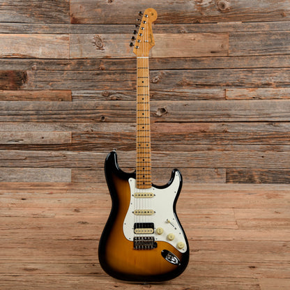 Fender JV Modified '50s Stratocaster HSS Sunburst Electric Guitars / Solid Body