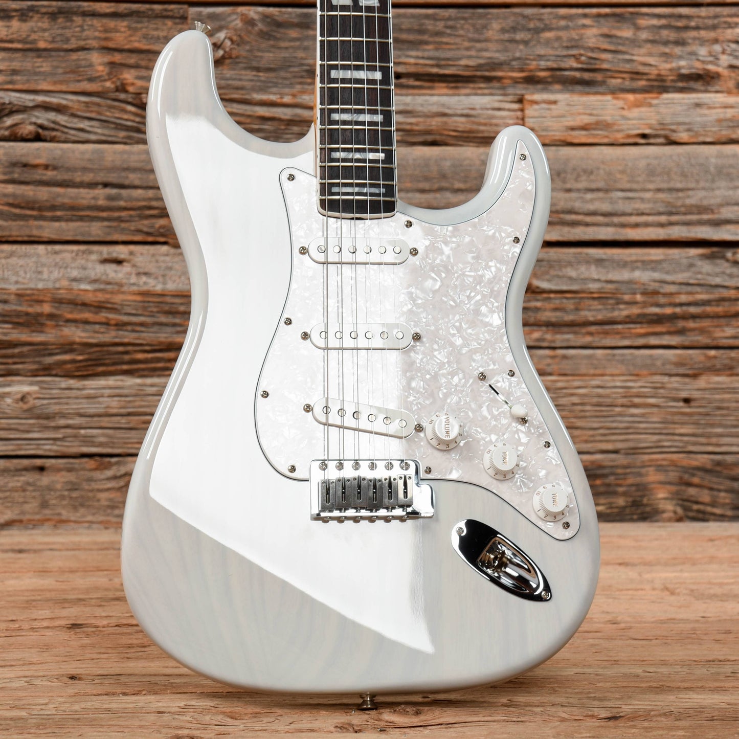 Fender Kenny Wayne Shepherd Signature Stratocaster Transparent Faded Sonic Blue 2021 Electric Guitars / Solid Body