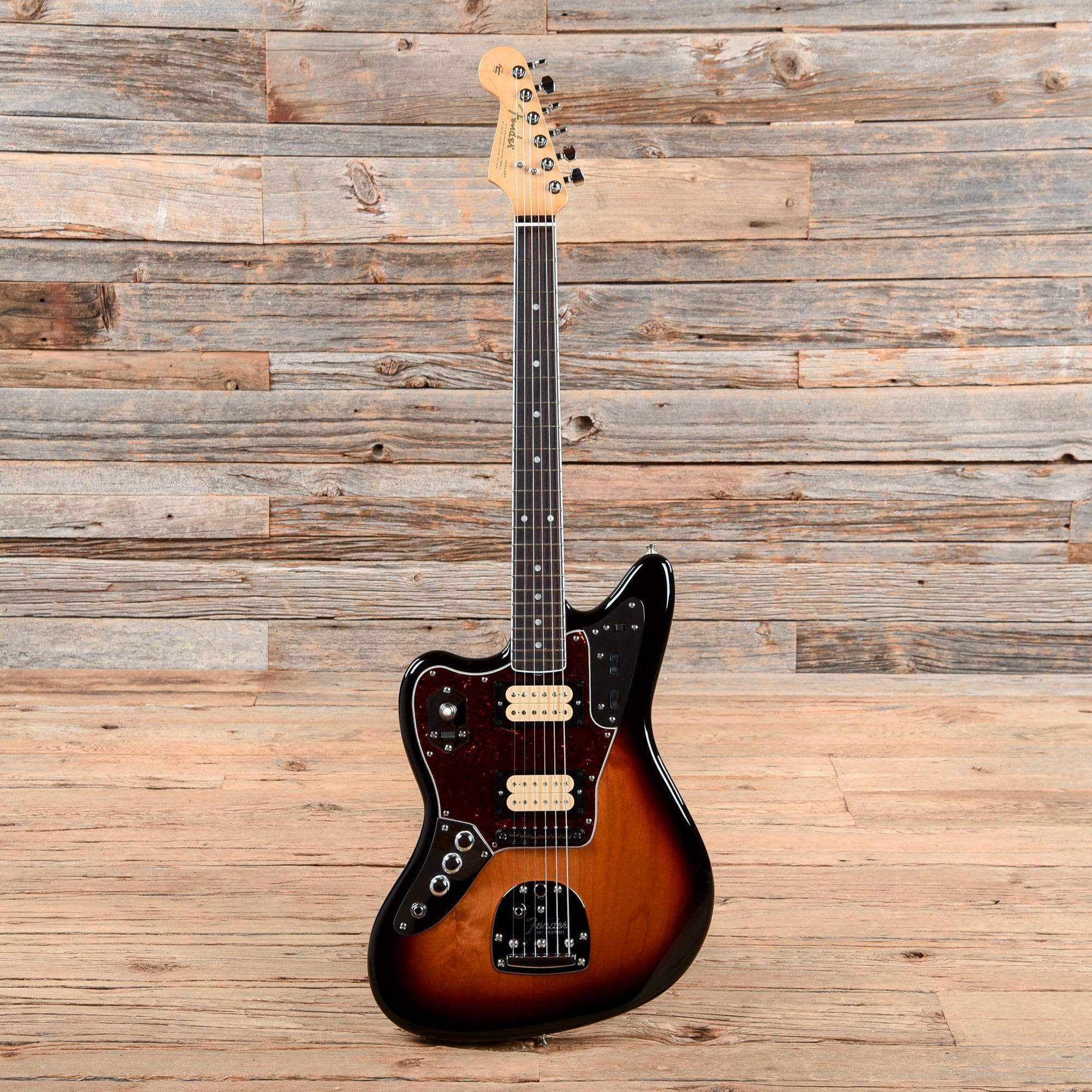Fender Kurt Cobain Jaguar 3 Tone Sunburst 2019 LEFTY Electric Guitars / Solid Body