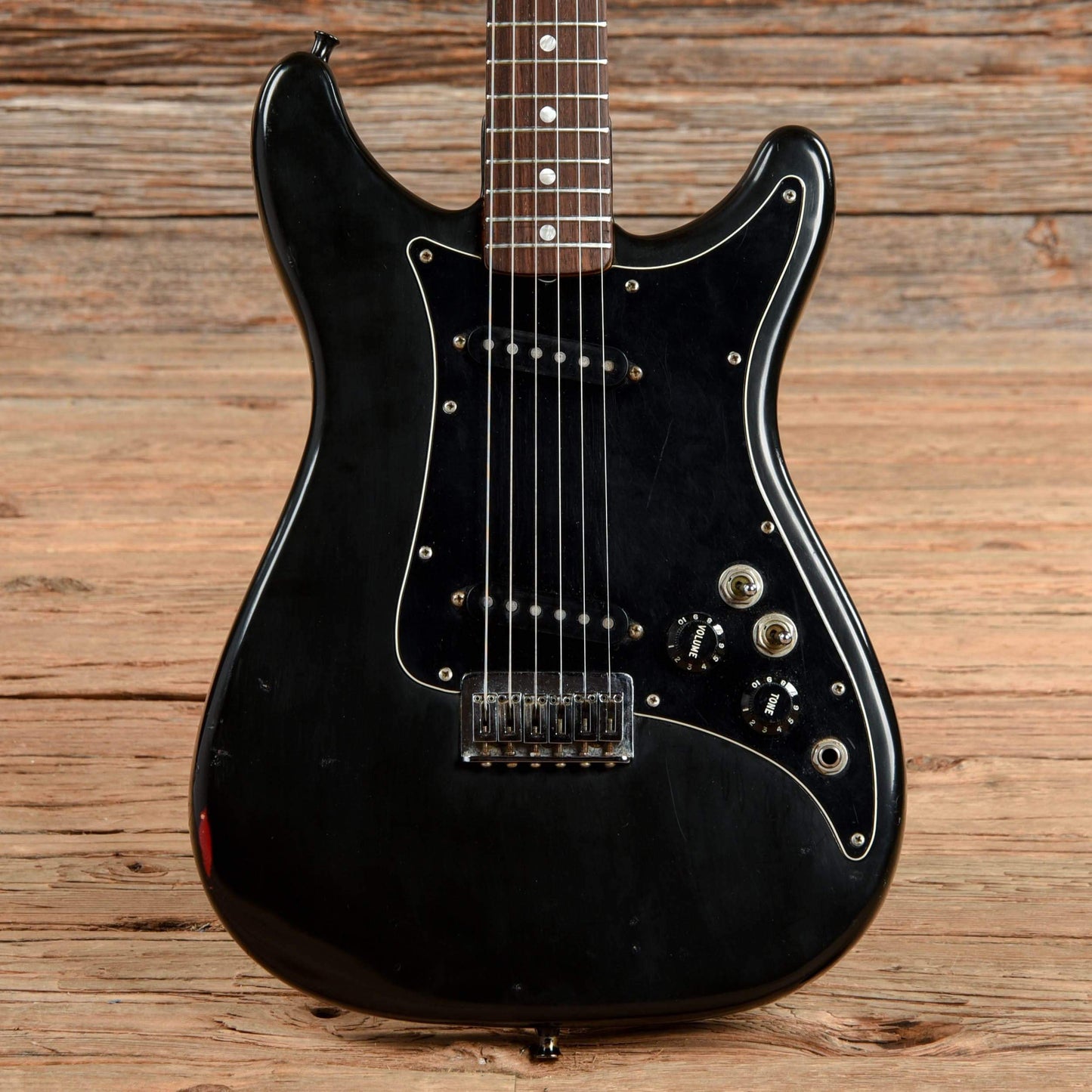 Fender Lead II Black 1980 Electric Guitars / Solid Body