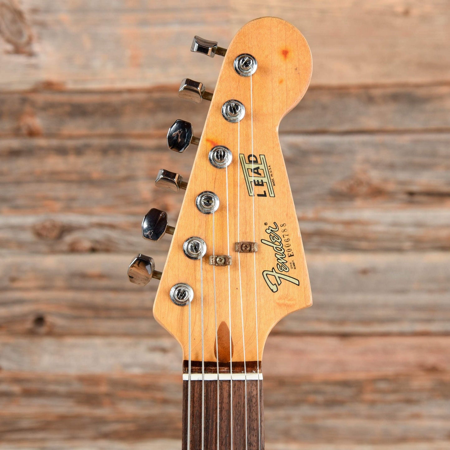 Fender Lead II Black 1980 Electric Guitars / Solid Body