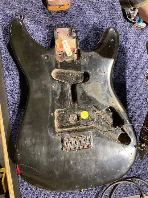 Fender Lead II Black 1980 Electric Guitars / Solid Body