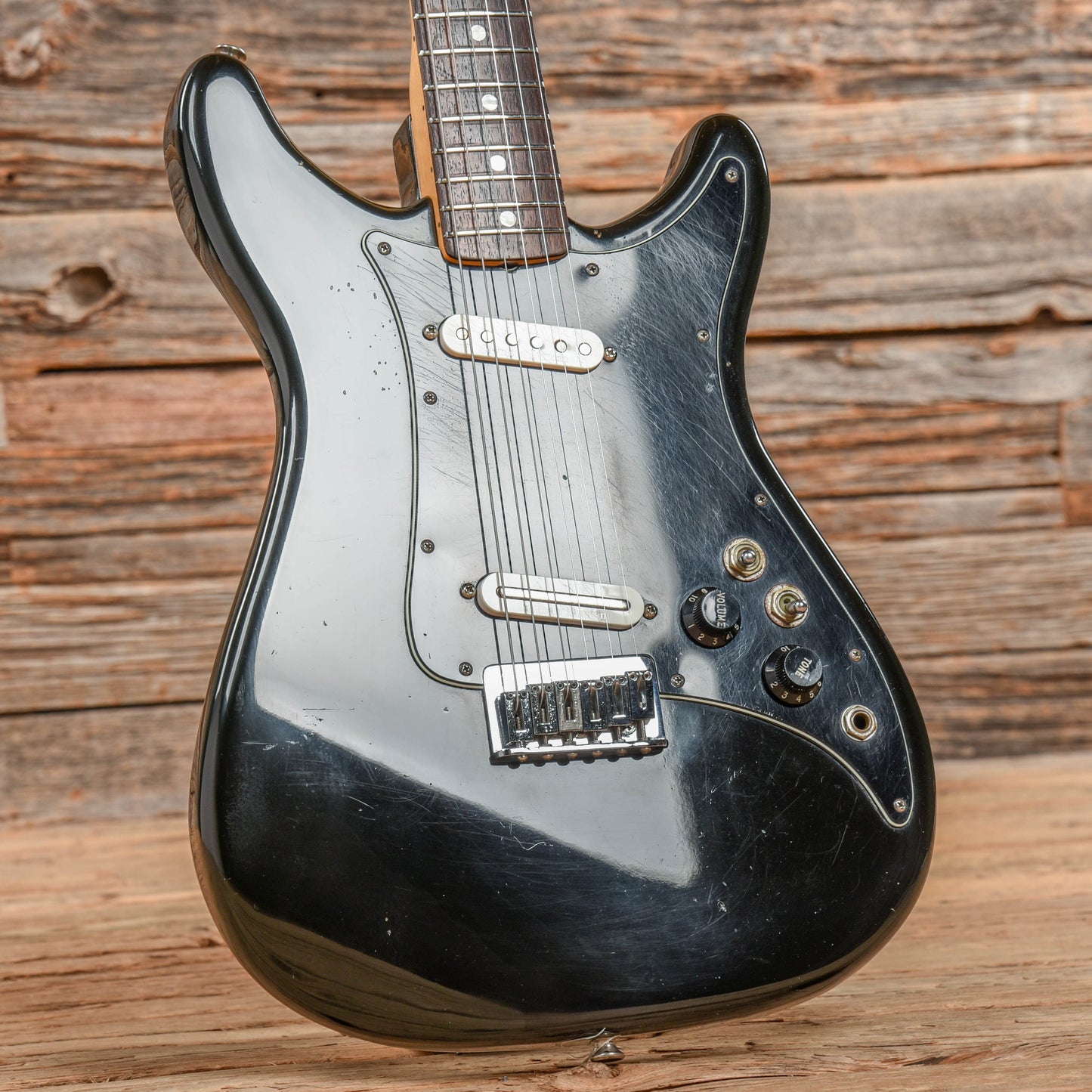 Fender Lead II Black 1980 Electric Guitars / Solid Body