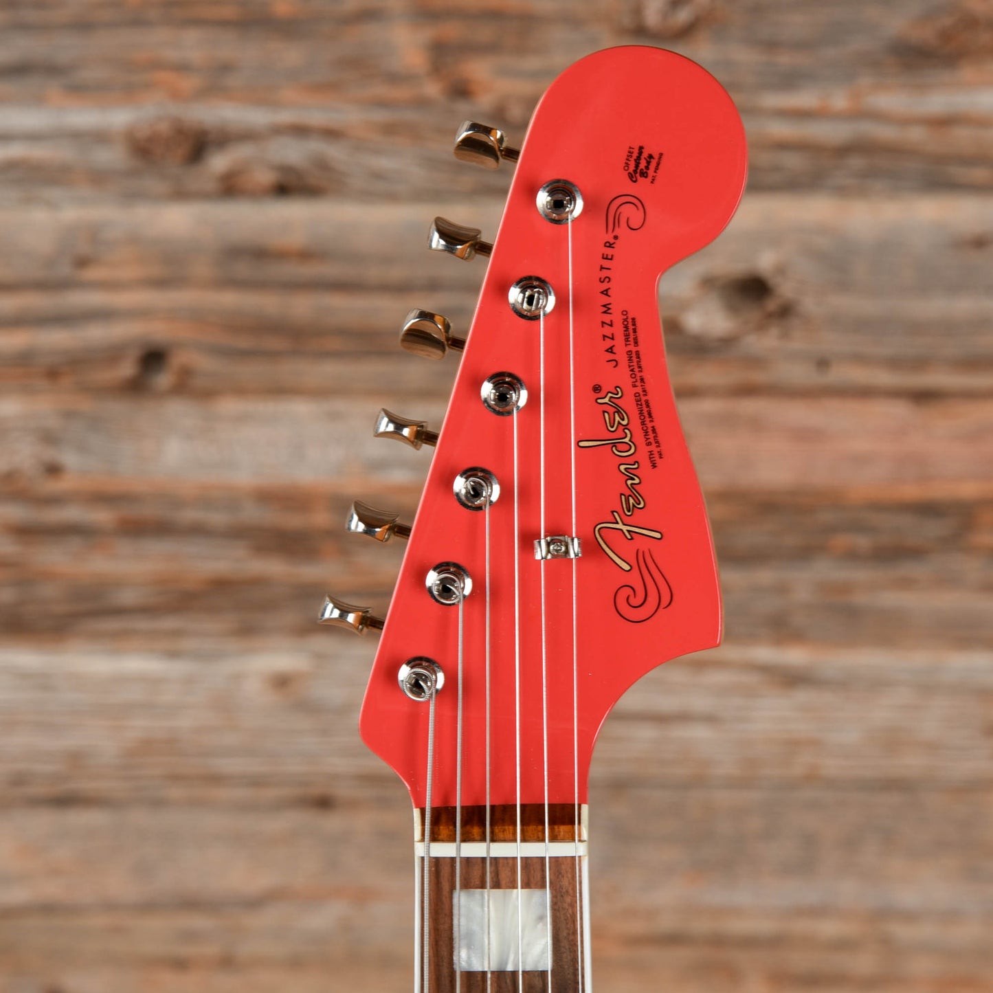 Fender Limited Edition 60th Anniversary Jazzmaster w/ Matching Headstock Fiesta Red 2018 Electric Guitars / Solid Body