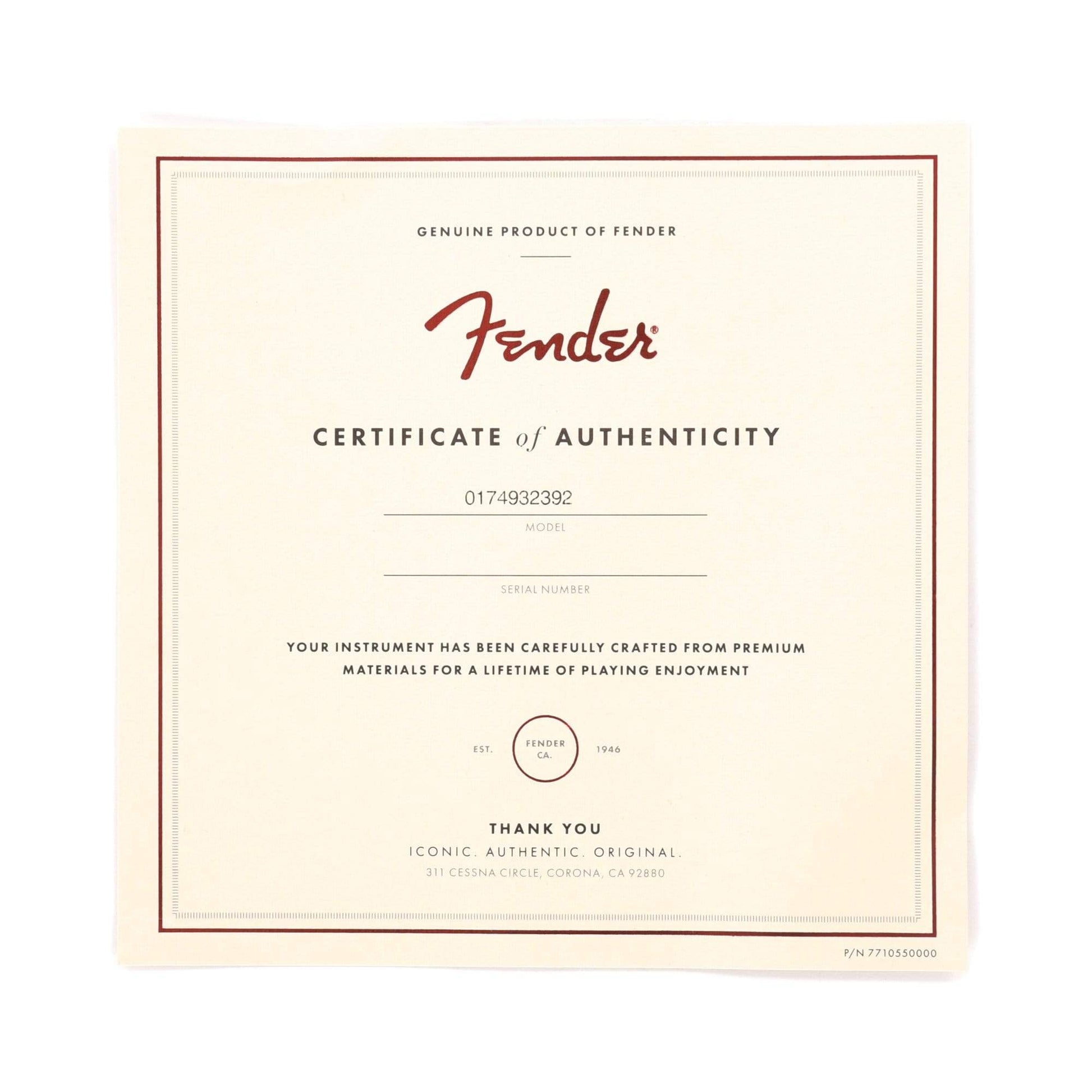 Fender Limited Edition American Performer Stratocaster Ash Body Walnut Electric Guitars / Solid Body