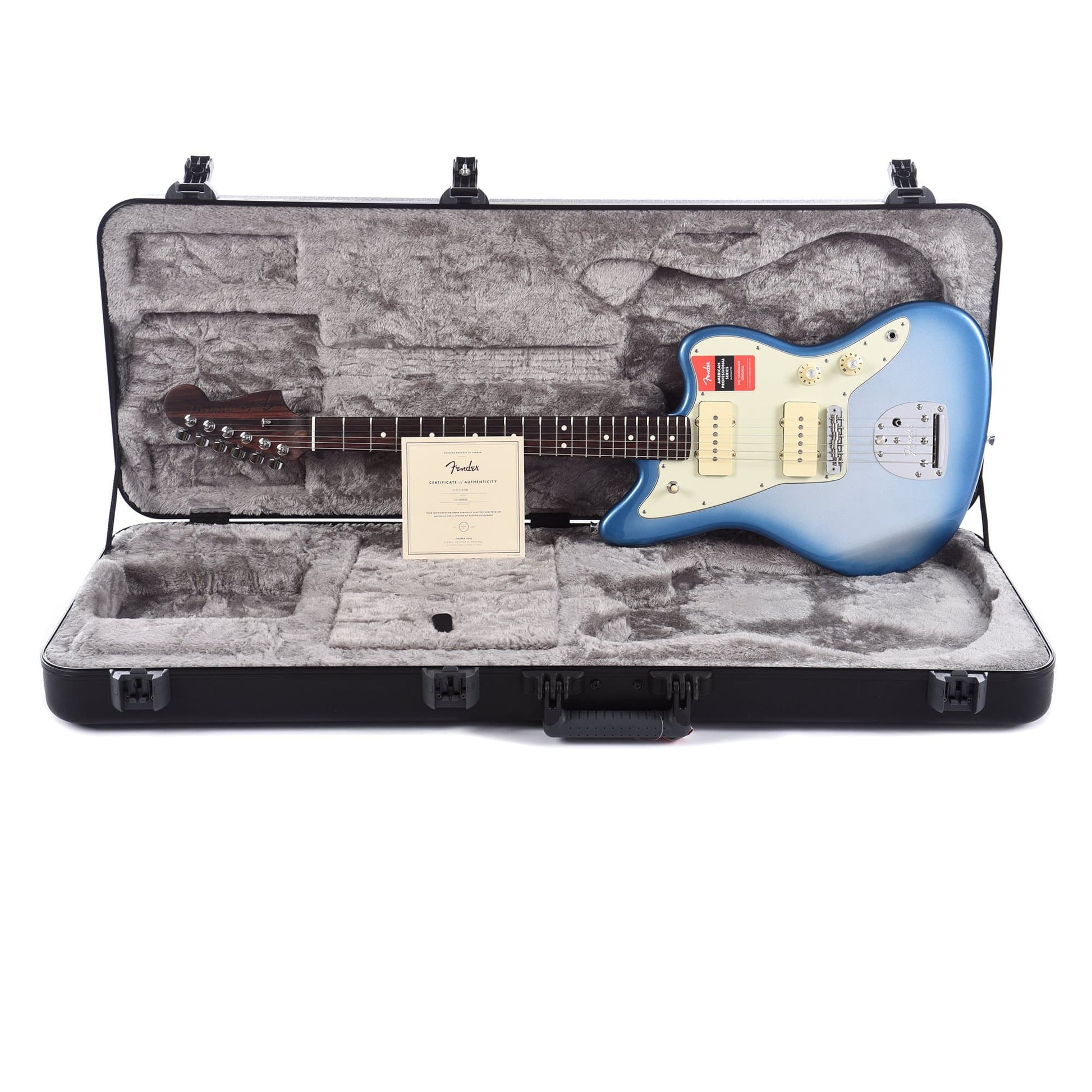 Fender Limited Edition American Pro Jazzmaster Rosewood Neck Sky Burst Metallic Electric Guitars / Solid Body