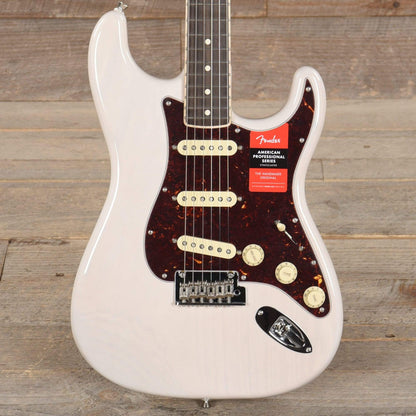 Fender Limited Edition American Pro Stratocaster Ash White Blonde Electric Guitars / Solid Body