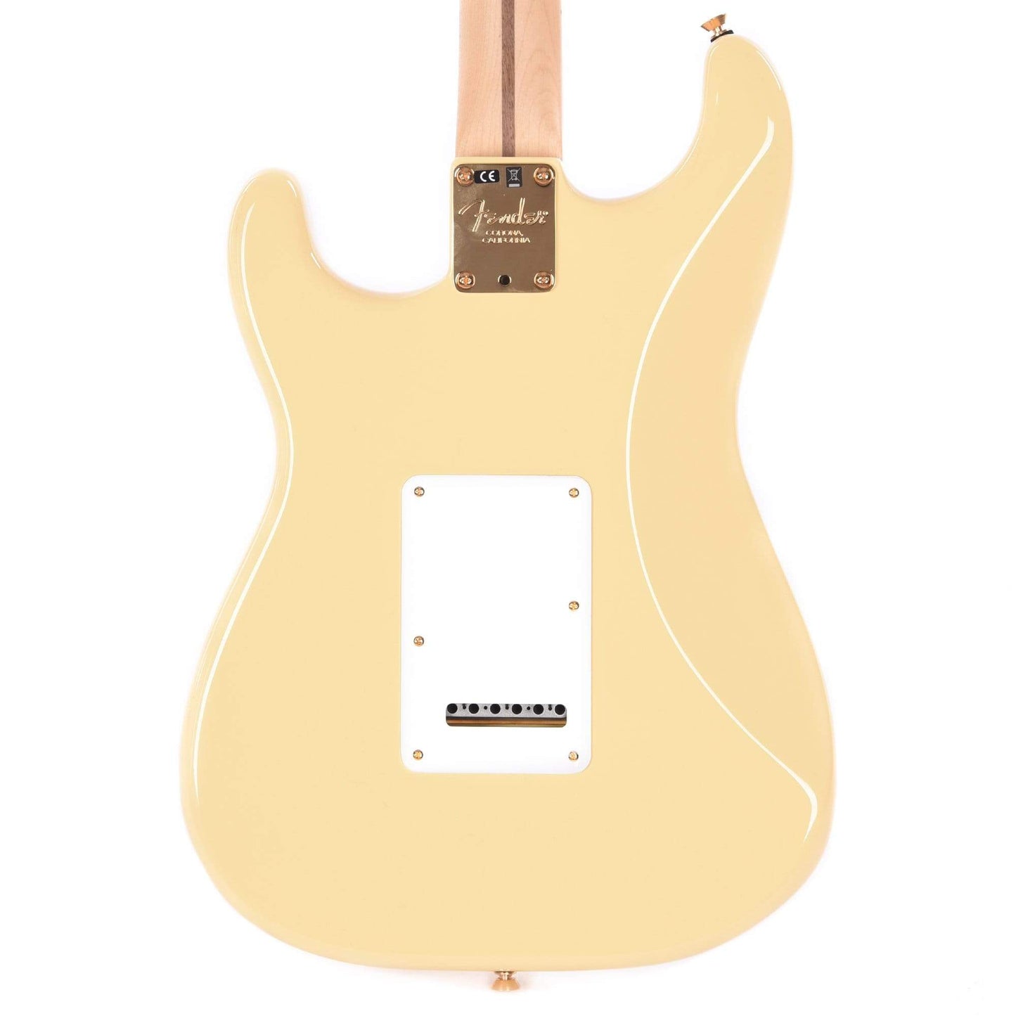Fender Limited Edition American Pro Stratocaster Vintage White w/Gold Hardware Electric Guitars / Solid Body