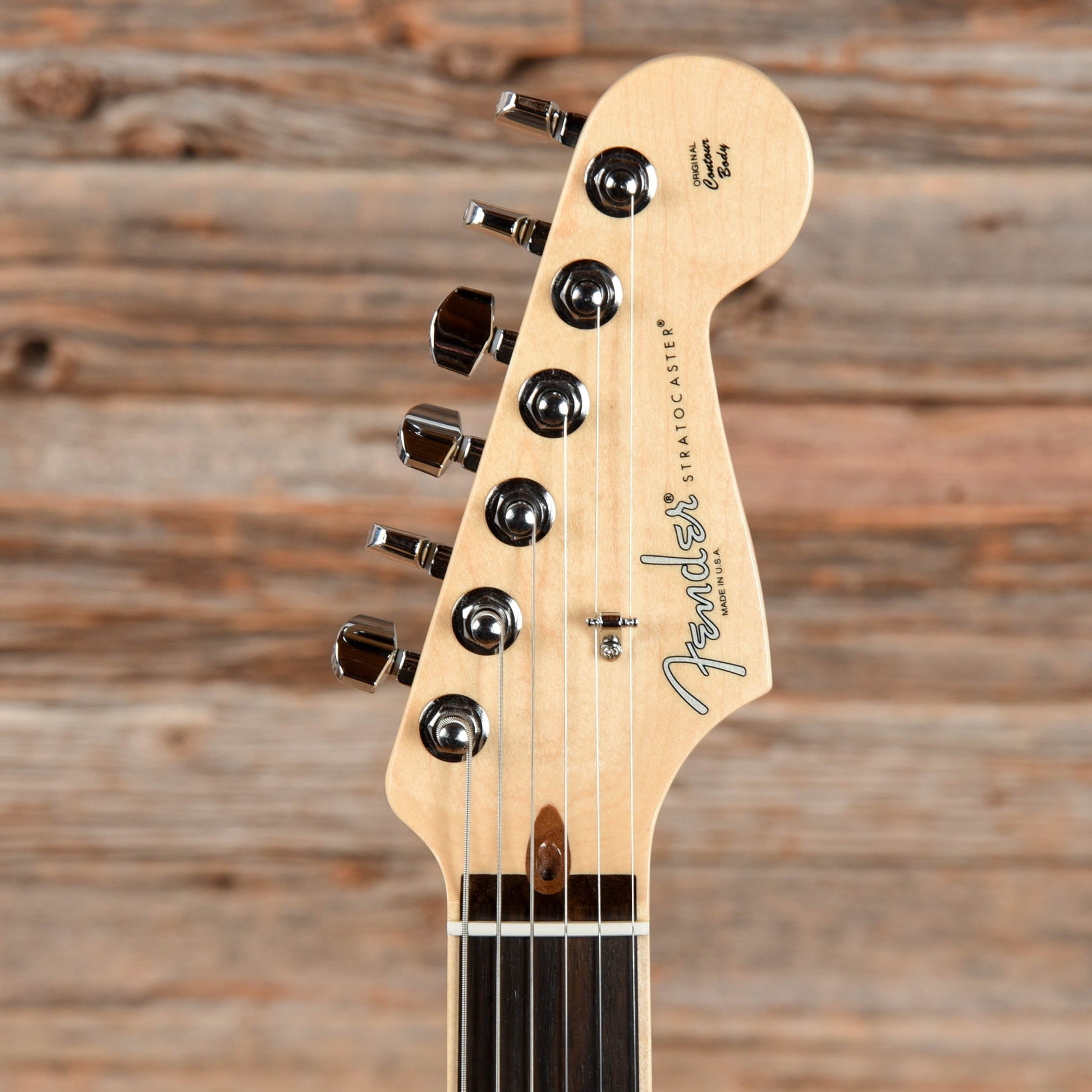 Fender Limited Edition American Professional Channel Bound Ash Stratocaster White Blonde 2018 Electric Guitars / Solid Body